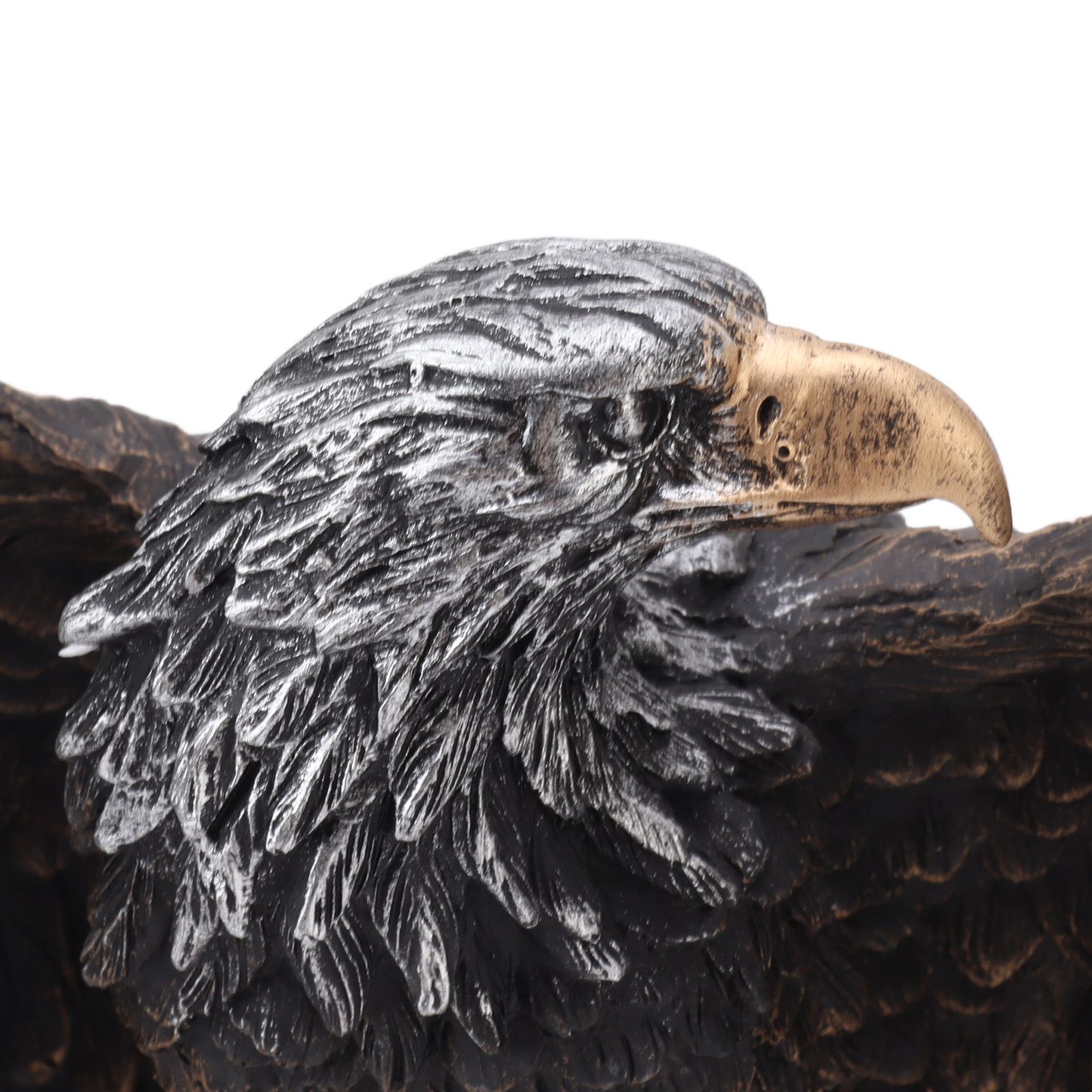 Eagle Statue Resin Vivid Ingenious Durable Decorative Vintage Eagle Figurine view 15