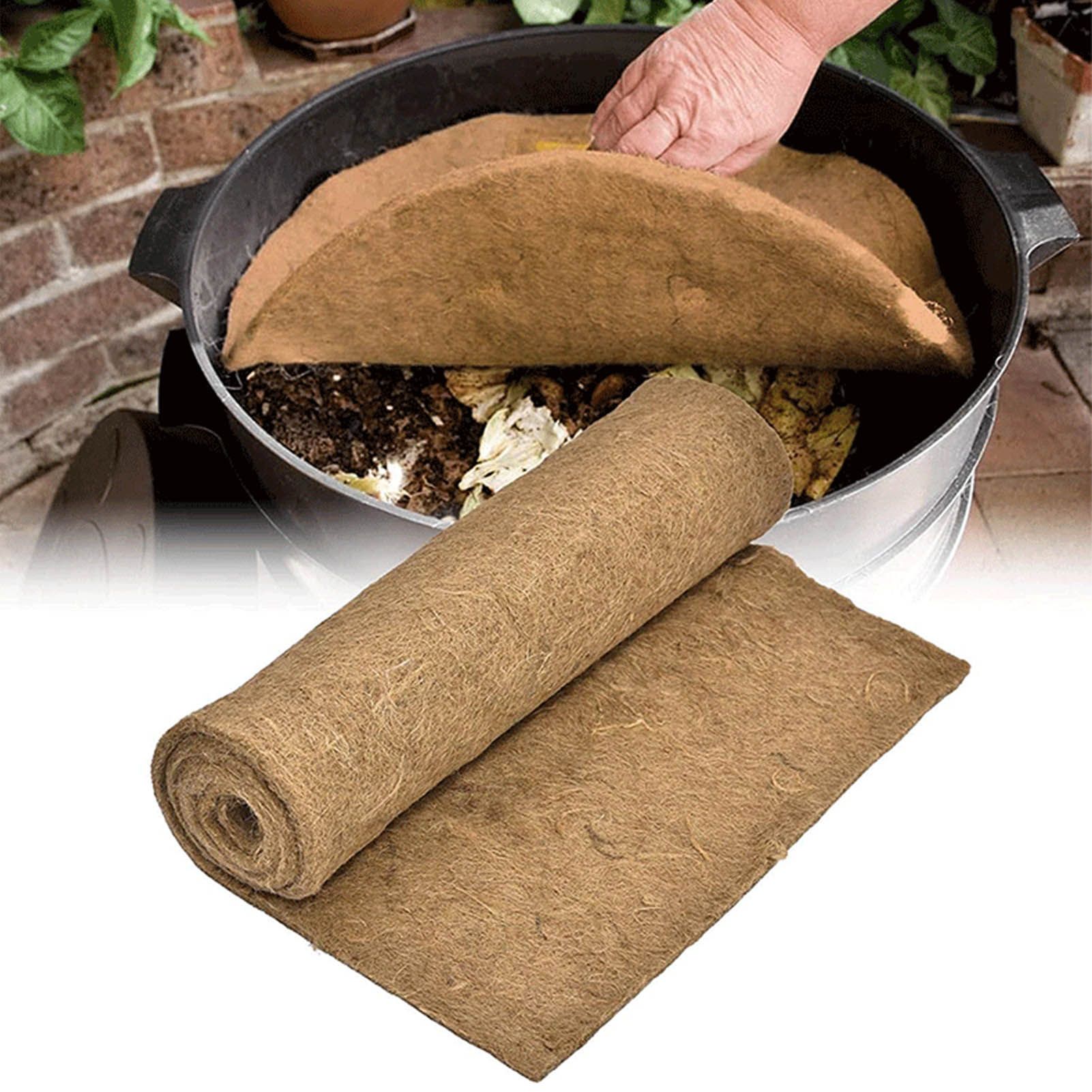 Worm Blanket Jute Fiber Mat All Natural Degradable Jute Fiber Blanket for view 11