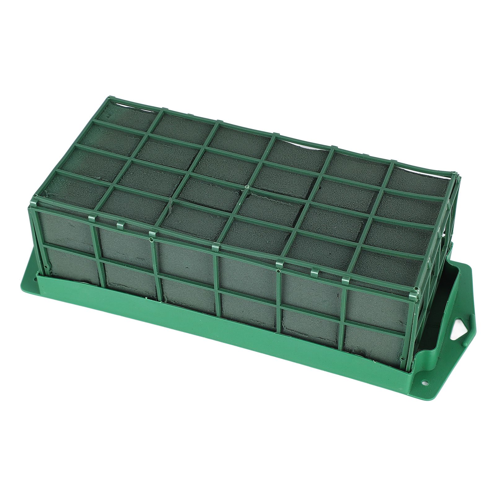 Floral Foam Cage Rectangle Flower Cage Holder Floral Foam with Holder Grid for view 2