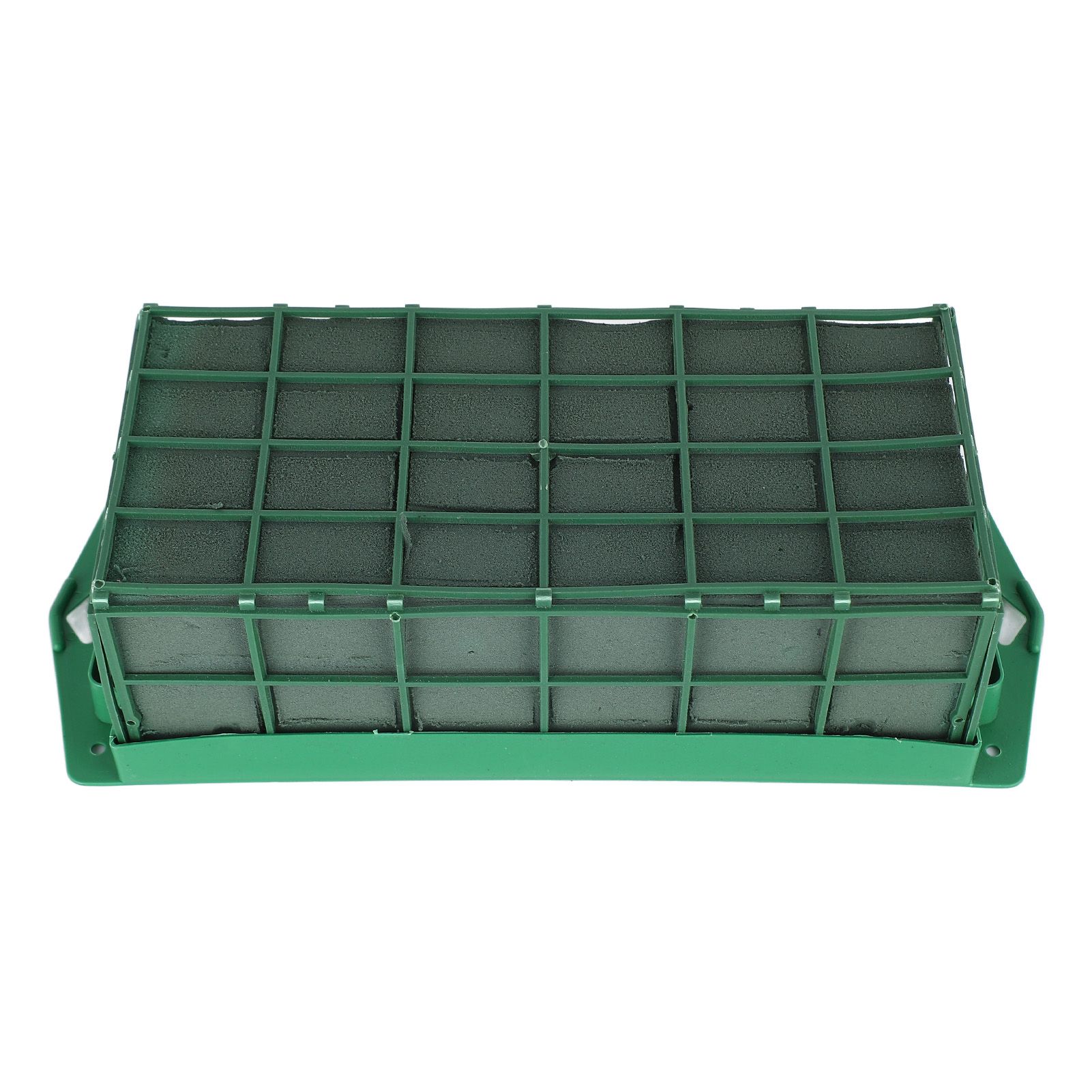 Floral Foam Cage Rectangle Flower Cage Holder Floral Foam with Holder Grid for view 3