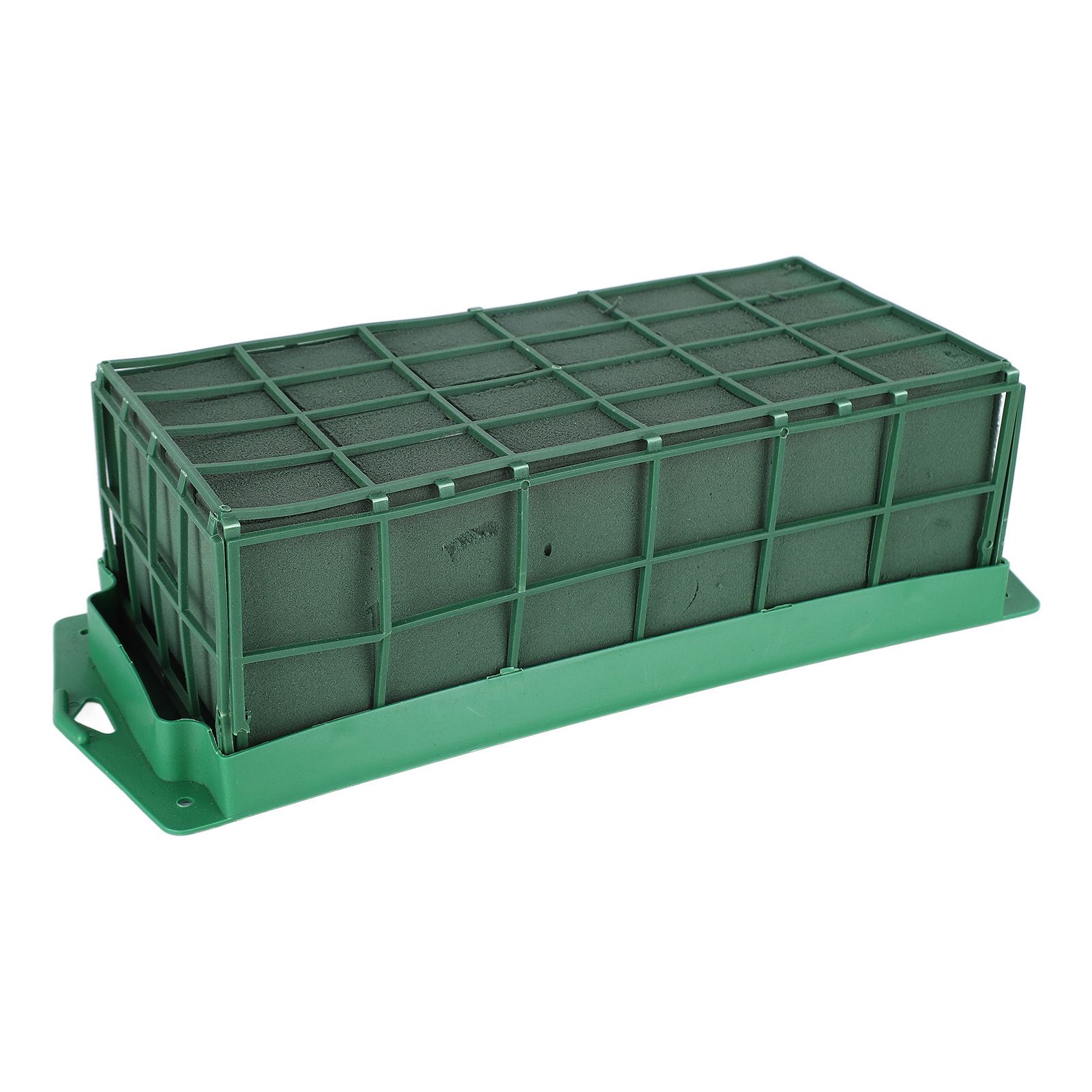 Floral Foam Cage Rectangle Flower Cage Holder Floral Foam with Holder Grid for view 5