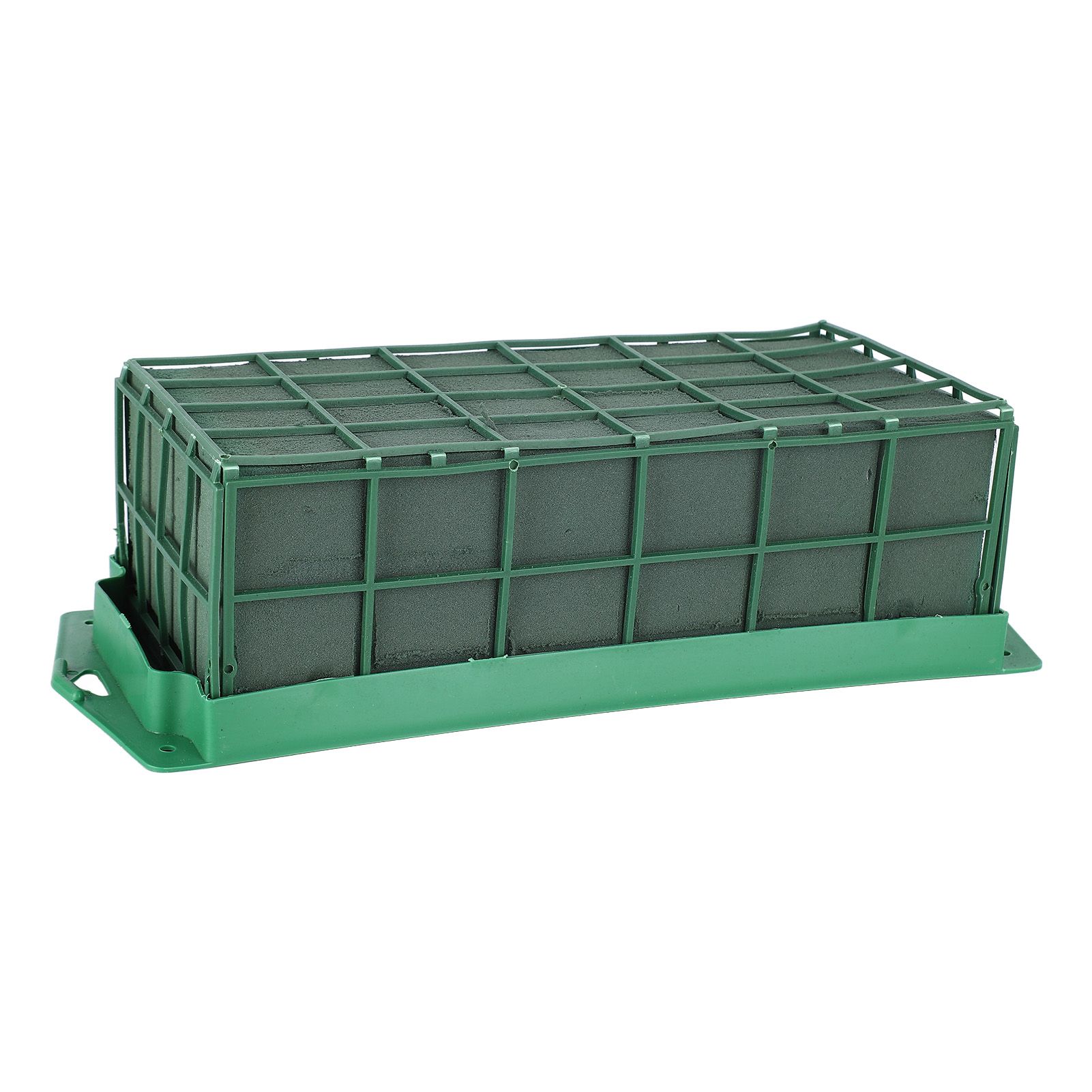 Floral Foam Cage Rectangle Flower Cage Holder Floral Foam with Holder Grid for view 7