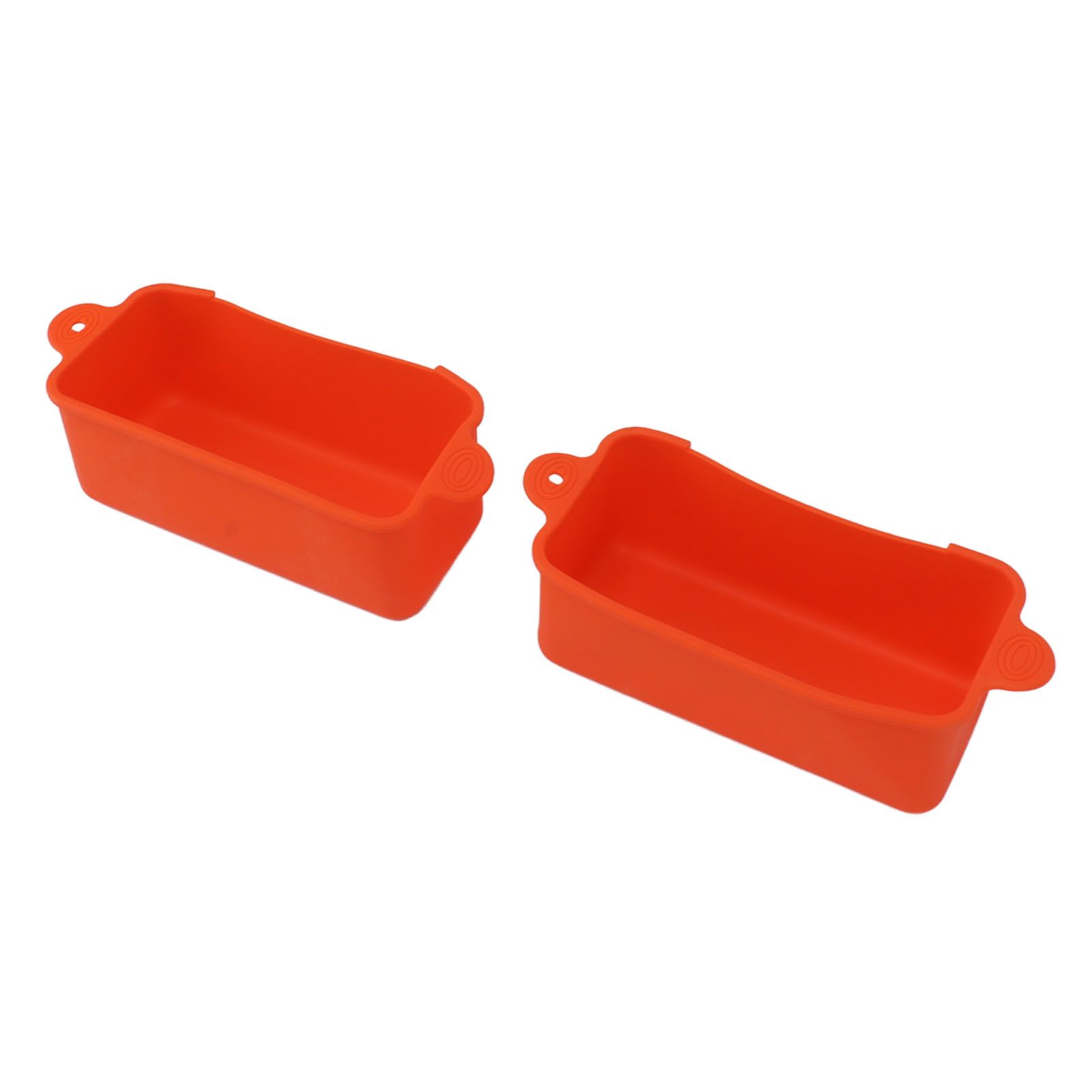 2Pcs Silicone Grease Cup Liners Reusable Drip Pan Liners Silicone Rear Grease view 5
