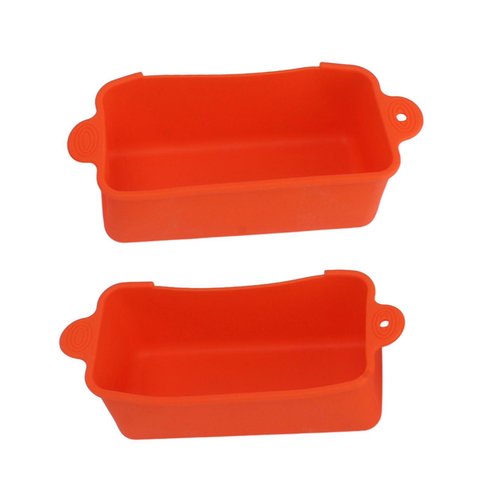 2Pcs Silicone Grease Cup Liners Reusable Drip Pan Liners Silicone Rear Grease view 6