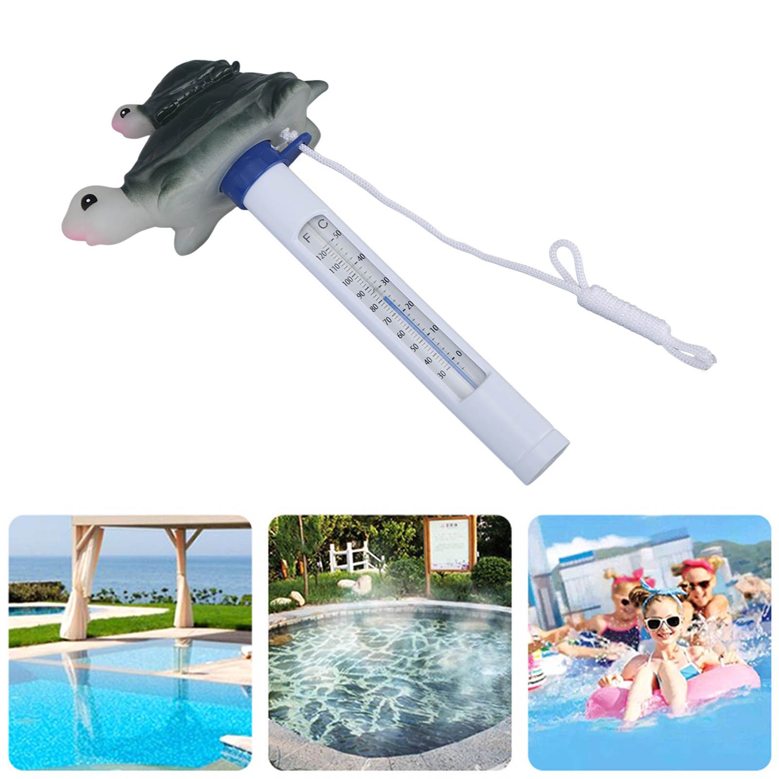 Floating Pool Thermometer Waterproof Cartoon Water Turtle Shape Swimming Pool view 12