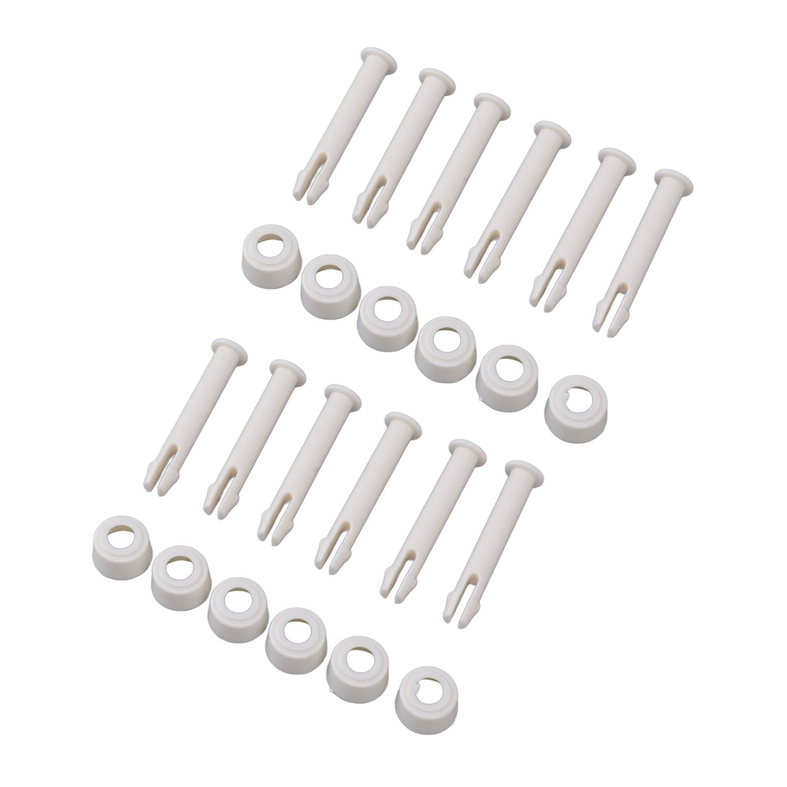 12 Pack Bracket Swimming Pool Fitting Kit Joint Nail Bolt Pin PVC Practical view 12