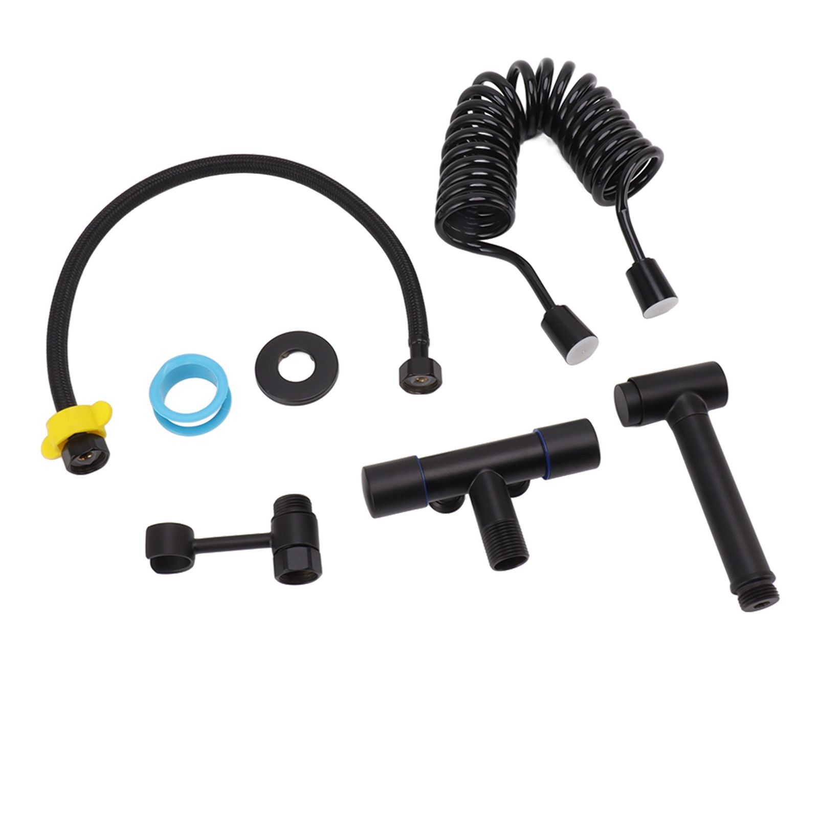 Bathroom Handheld Bidet Sprayer Kit Bidet Toilet Sprayer with Hose for Women view 3