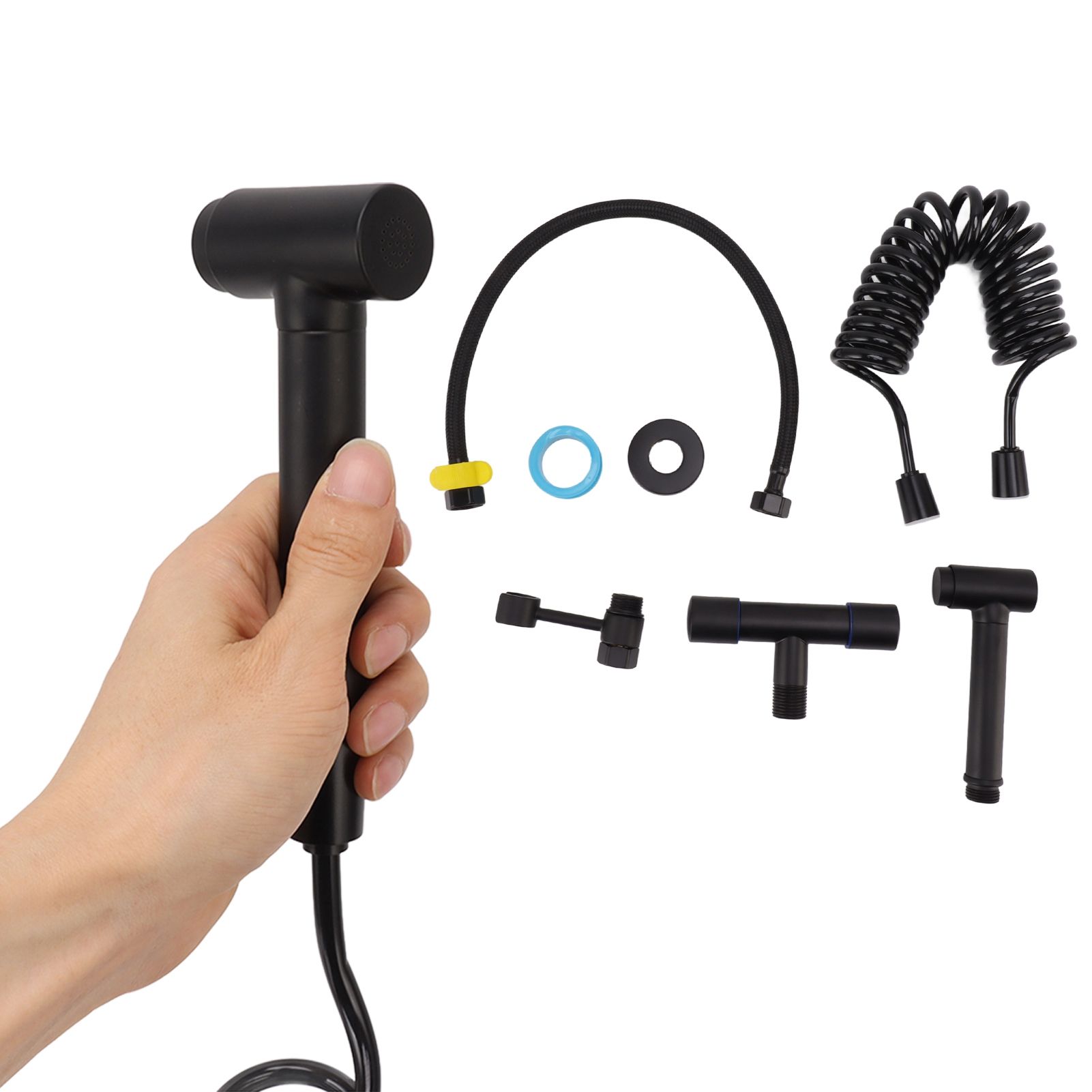 Bathroom Handheld Bidet Sprayer Kit Bidet Toilet Sprayer with Hose for Women view 10