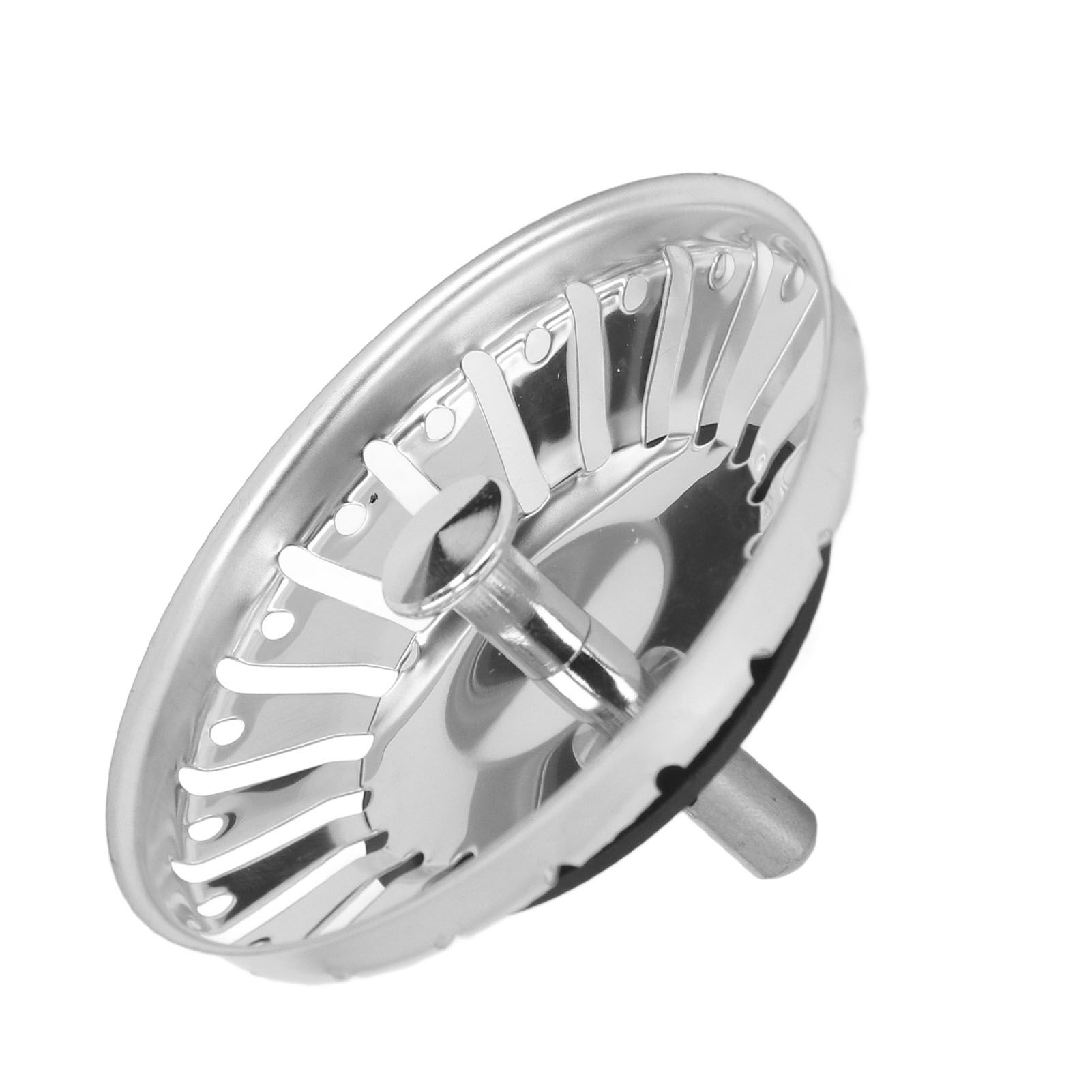 Kitchen Sink Strainer Basket Thickening Stainless Steel Sink Stopper for view 3