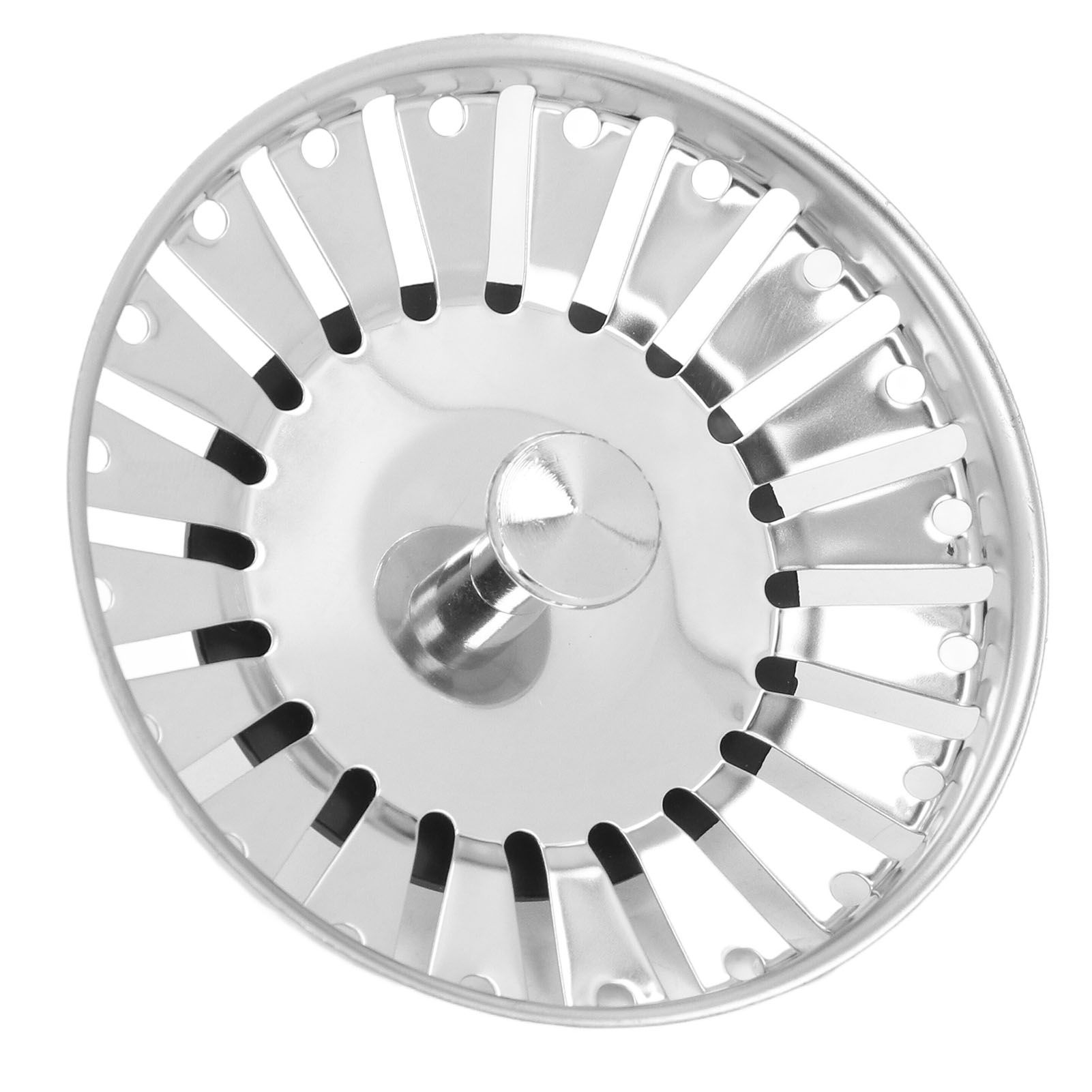 Kitchen Sink Strainer Basket Thickening Stainless Steel Sink Stopper for view 5