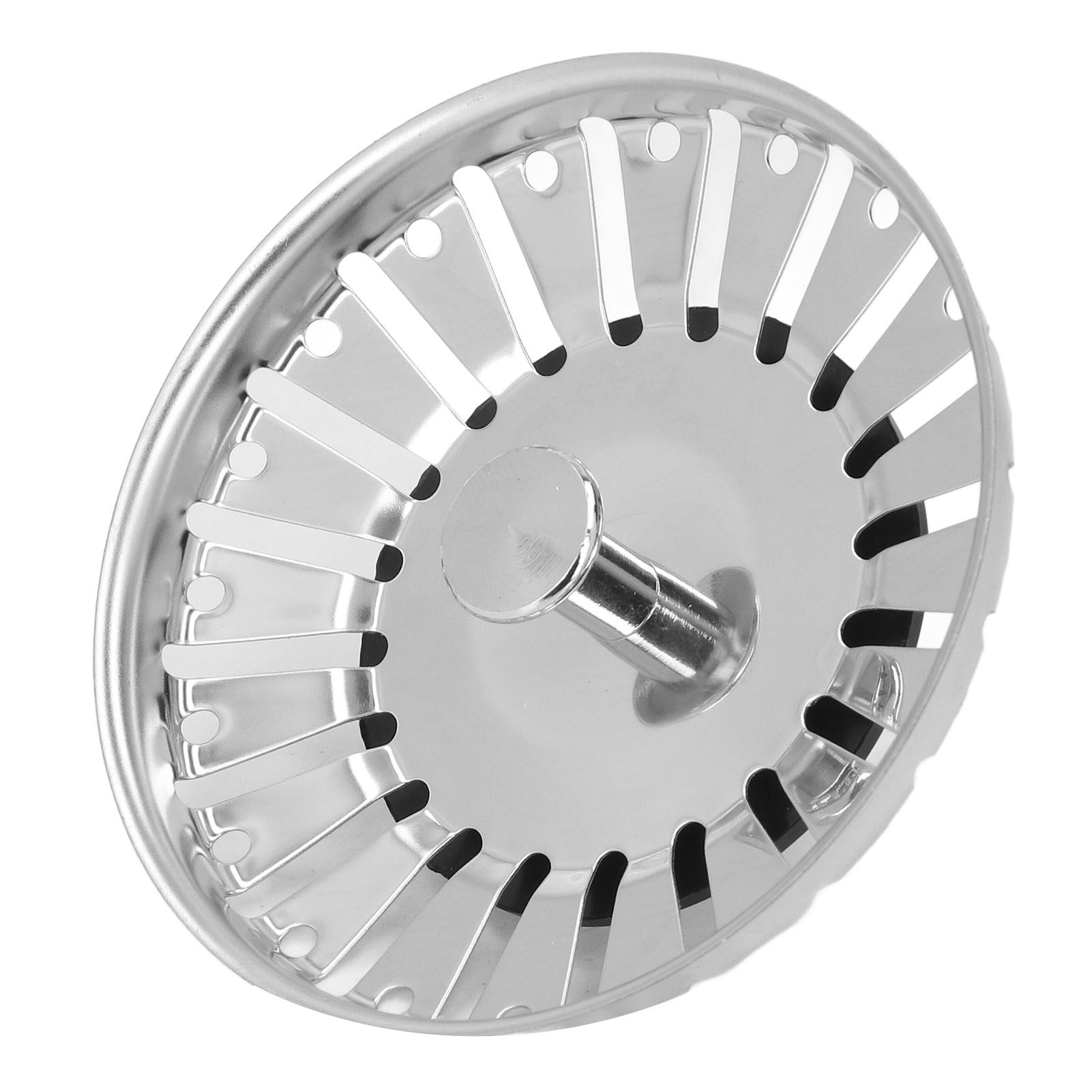 Kitchen Sink Strainer Basket Thickening Stainless Steel Sink Stopper for view 6