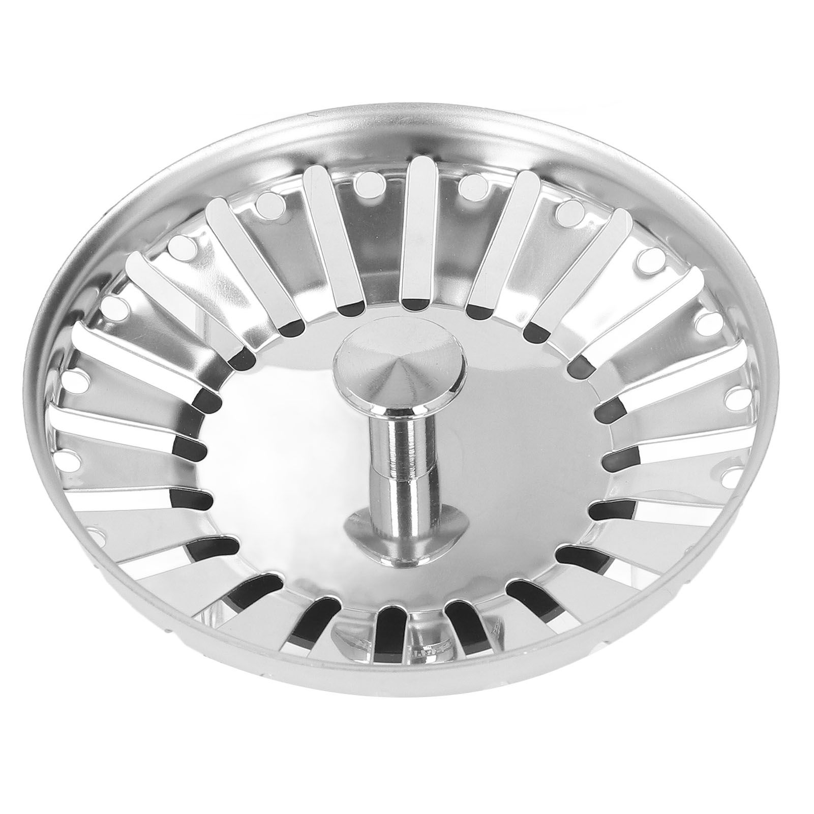 Kitchen Sink Strainer Basket Thickening Stainless Steel Sink Stopper for view 7
