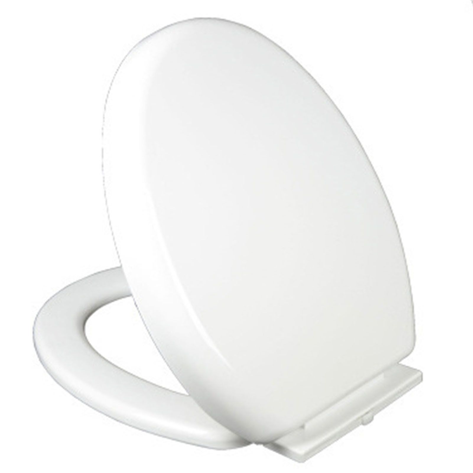 Slow Close Toilet Seat Thickened White PP Quick Installation Household Toilet view 11