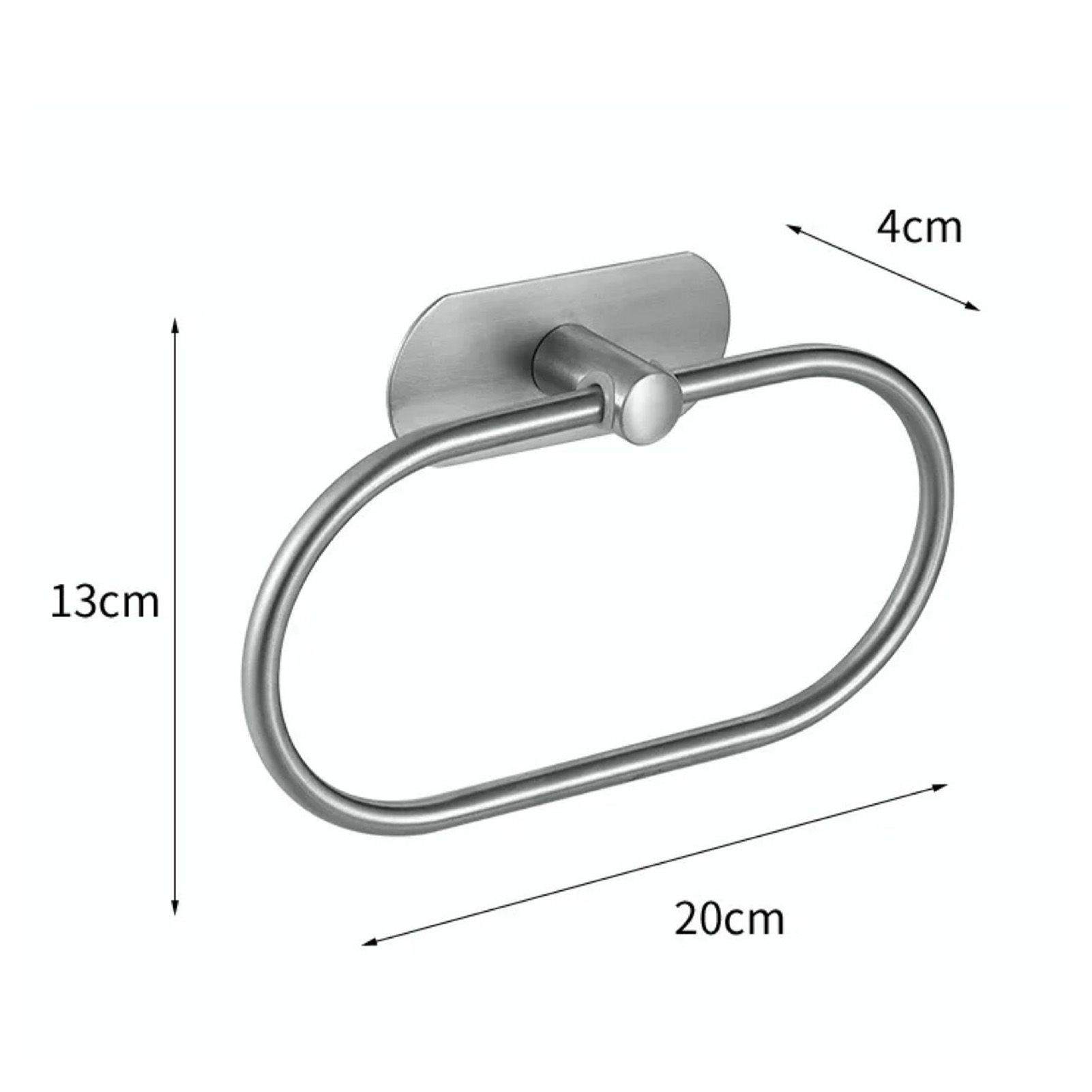 Towel Ring Holder Stainless Steel Bath Hand Towel Holder Vintage Wall Mounted view 10