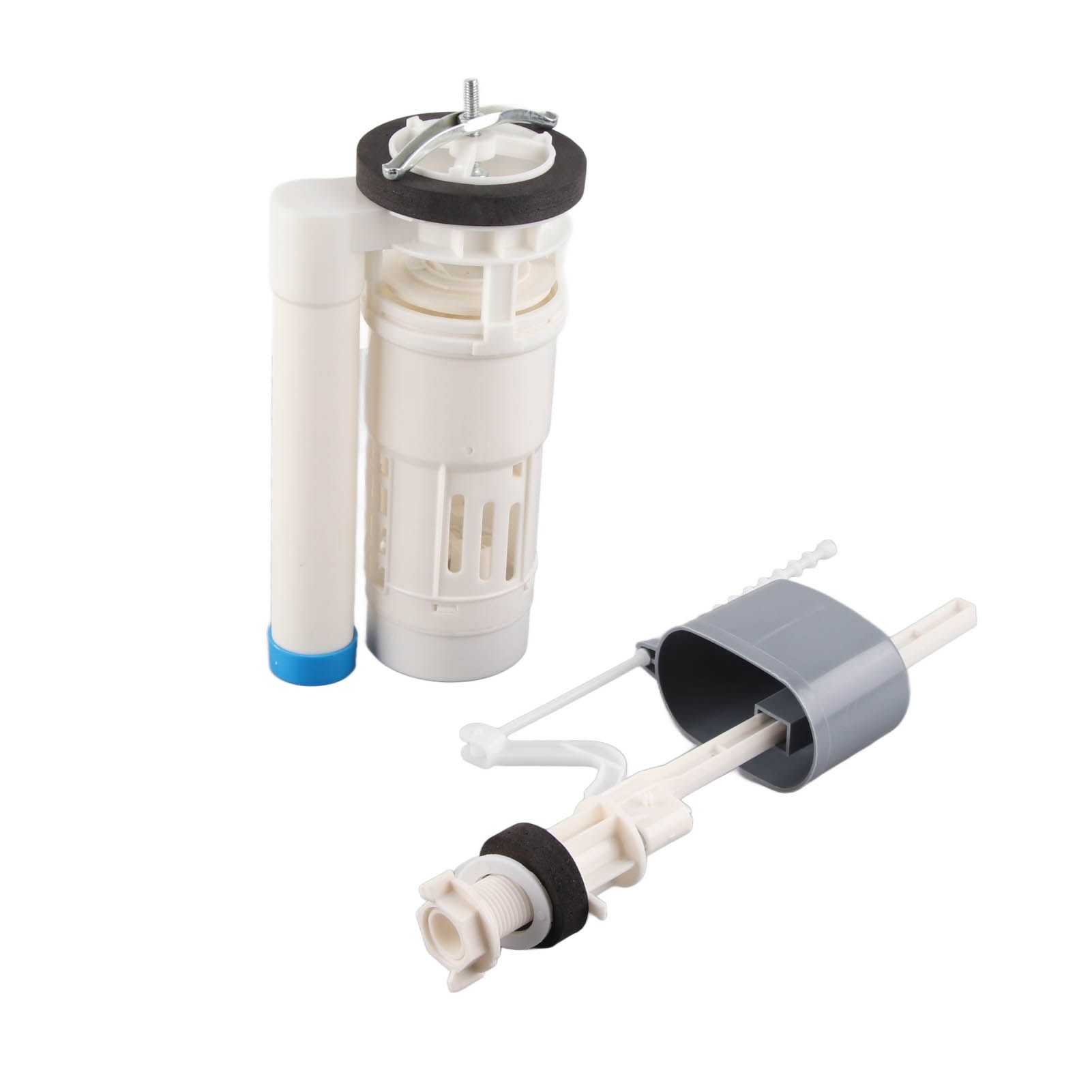 20cm Toilet Replacement Flush Valves Fill Valve with Push Button Universal view 3