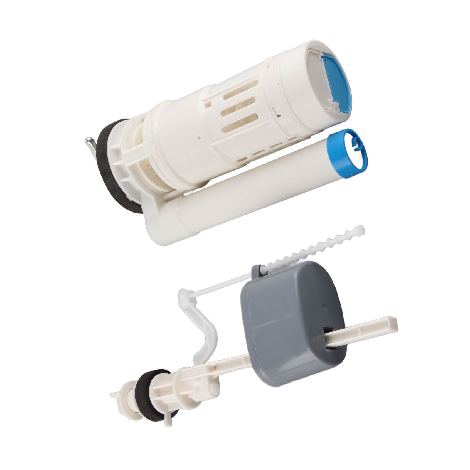 20cm Toilet Replacement Flush Valves Fill Valve with Push Button Universal view 9