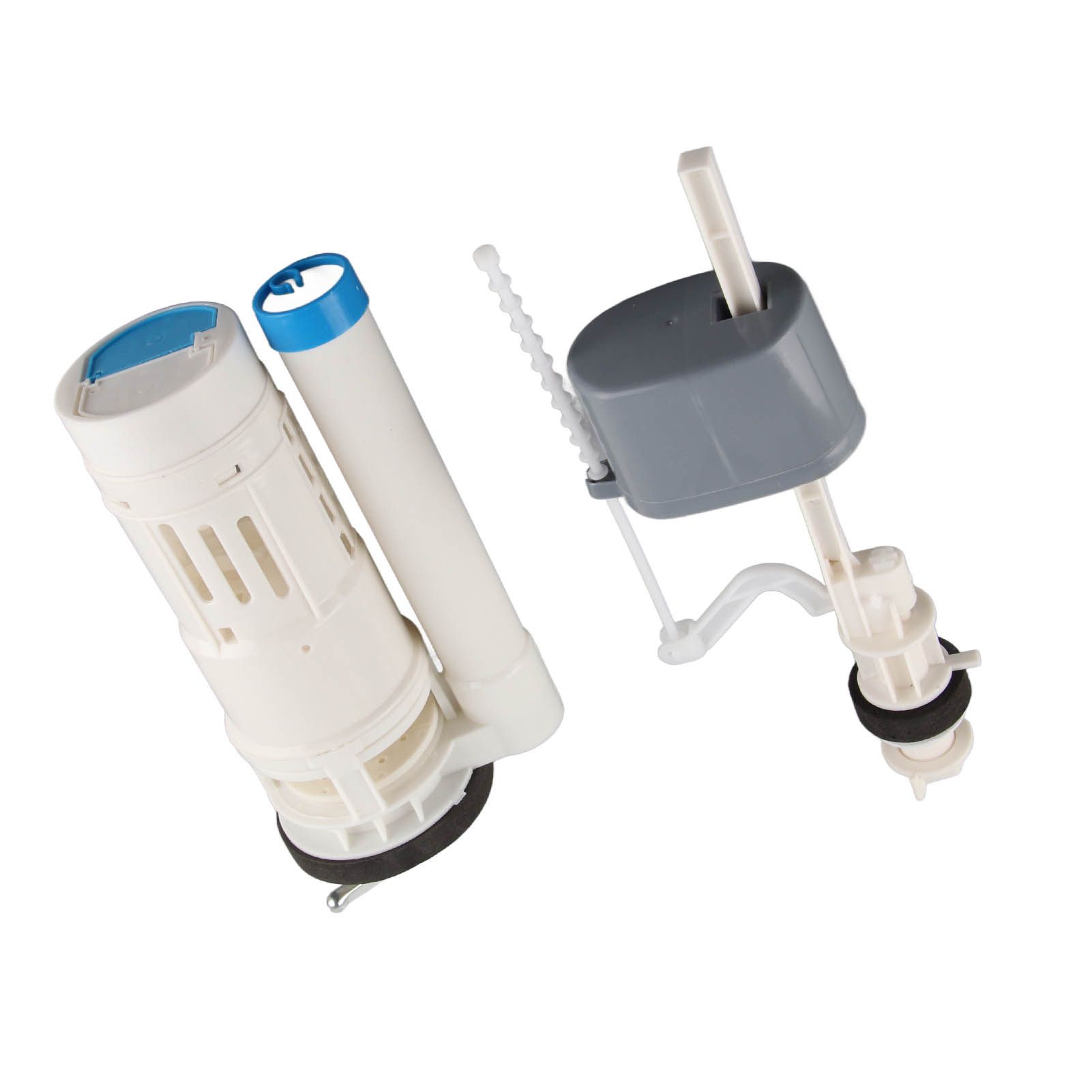 20cm Toilet Replacement Flush Valves Fill Valve with Push Button Universal view 10