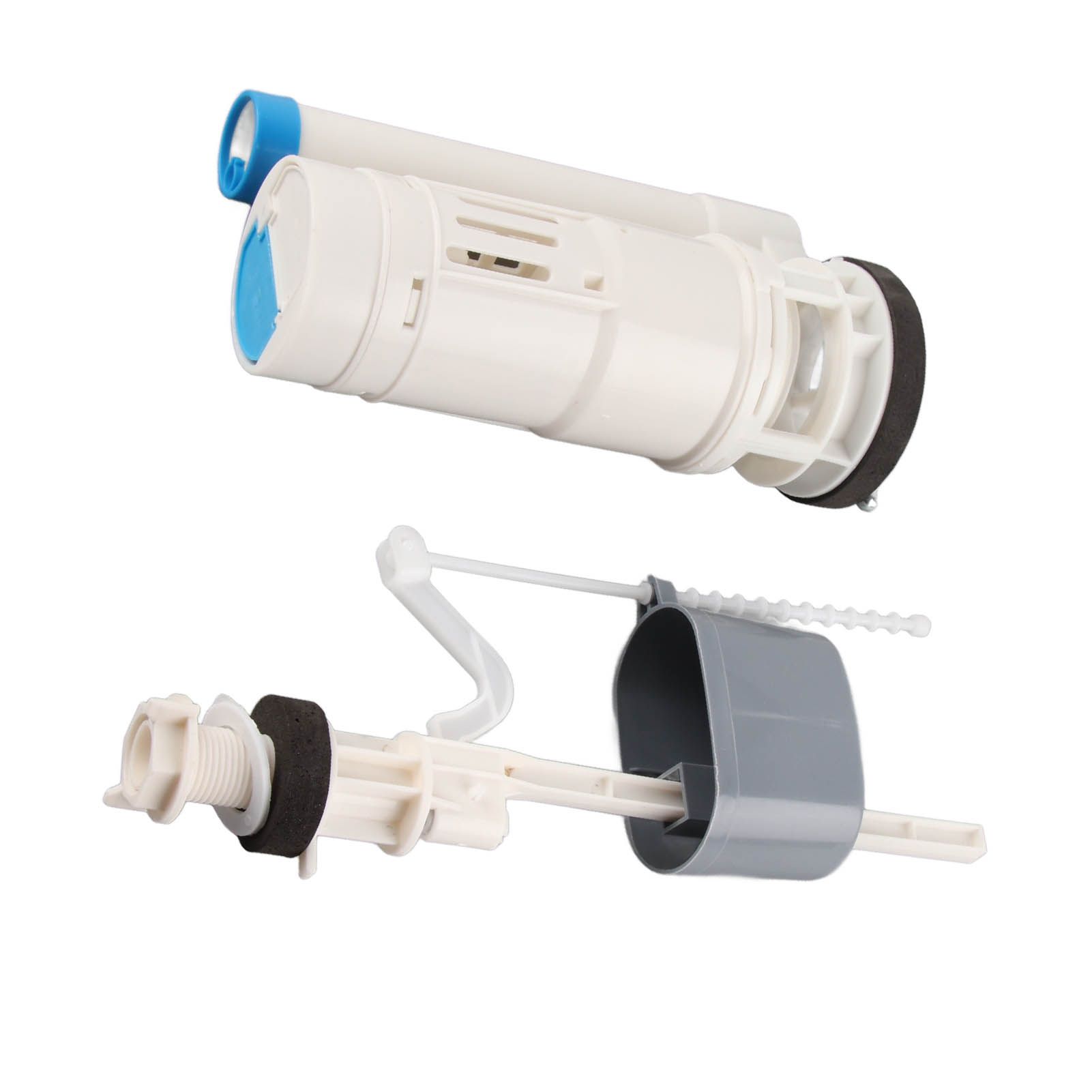 20cm Toilet Replacement Flush Valves Fill Valve with Push Button Universal view 12