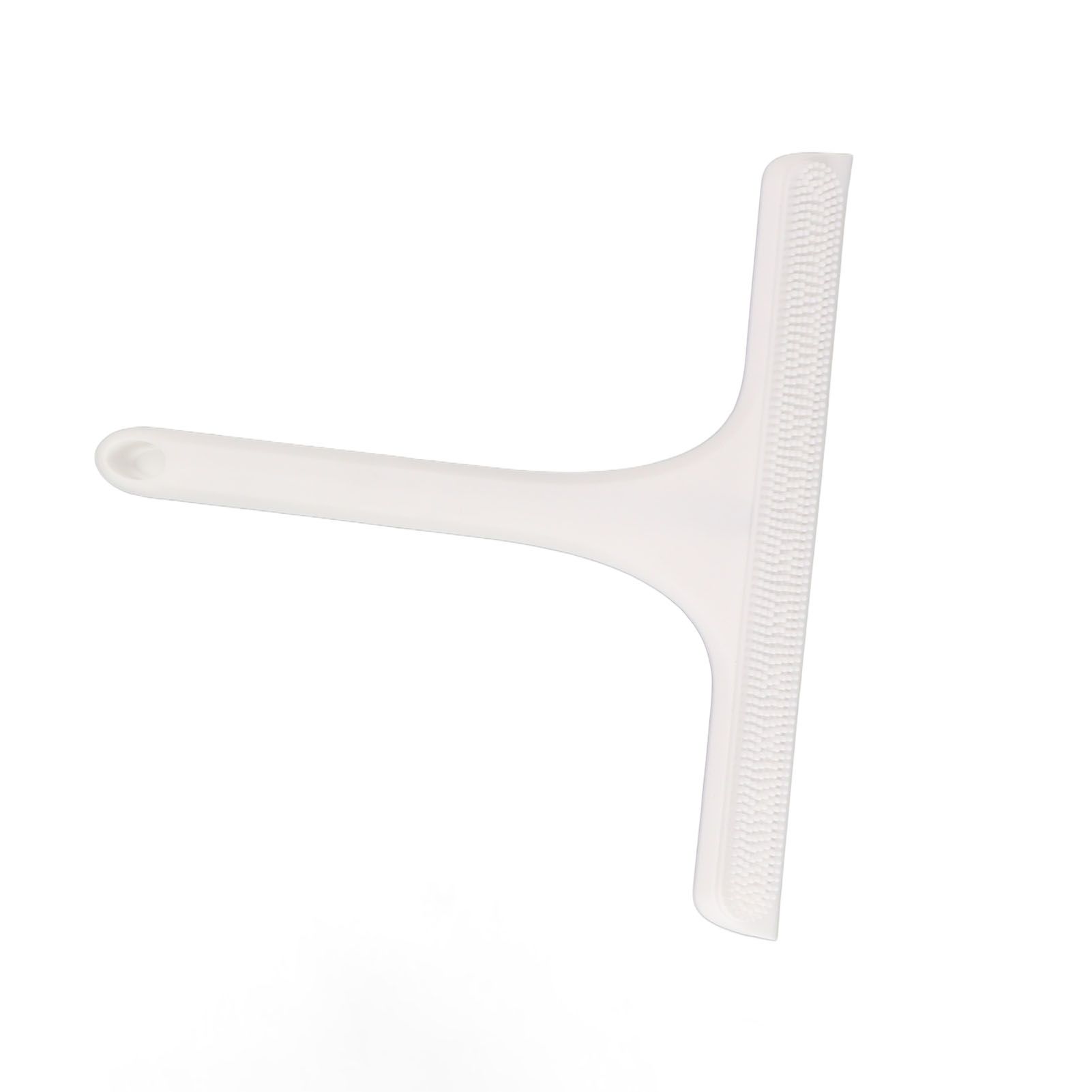 Glass Wiper with Non Slip Handle Silicone Window Cleaner Squeegee for Bathroom view 3