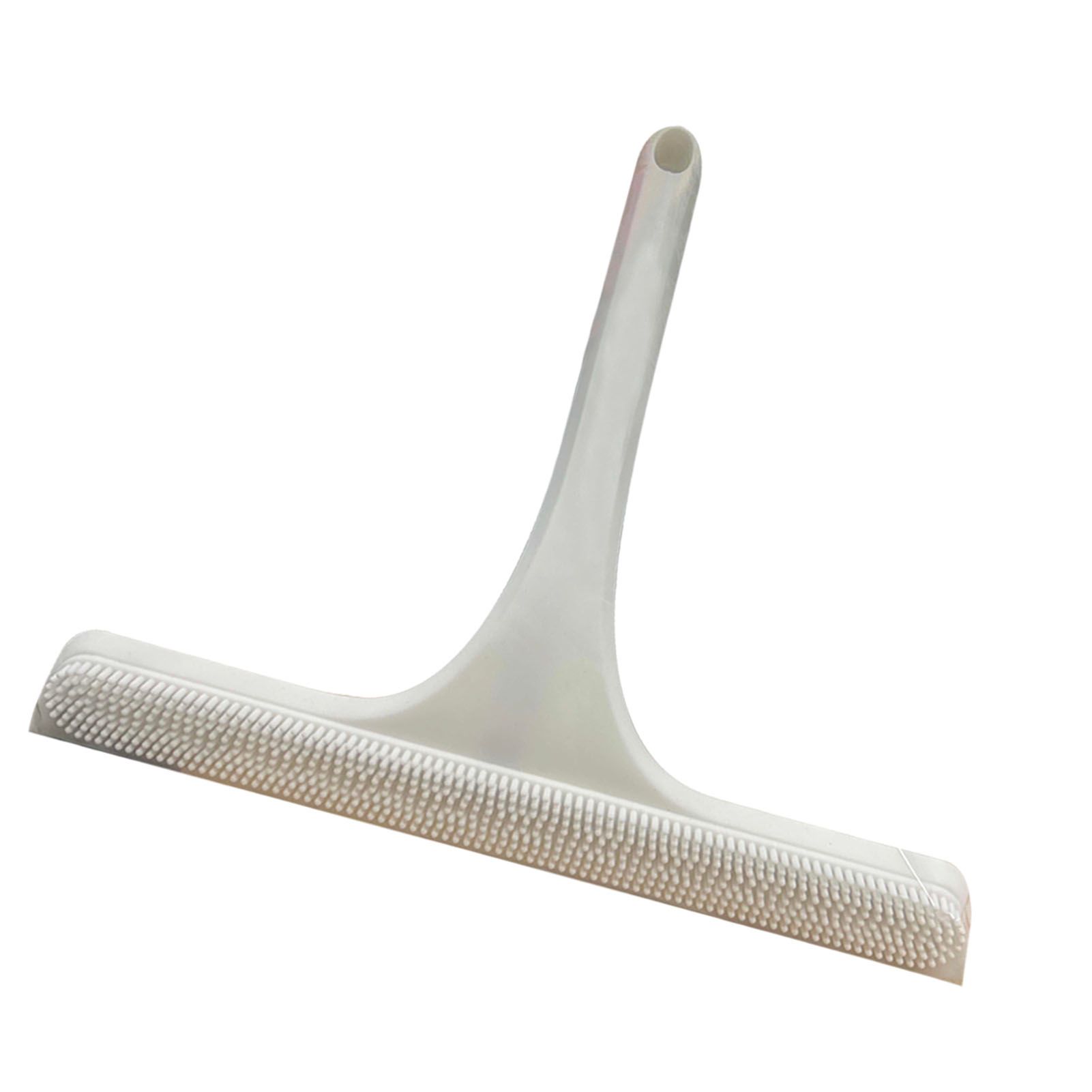 Glass Wiper with Non Slip Handle Silicone Window Cleaner Squeegee for Bathroom view 10