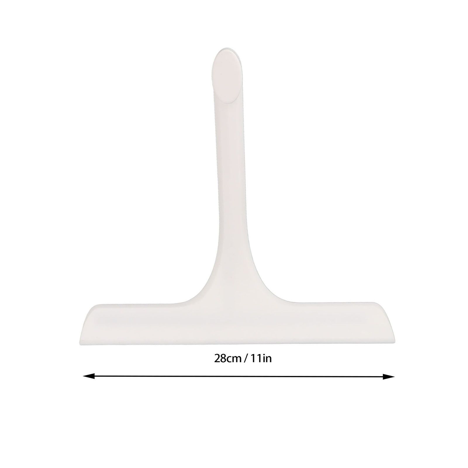 Glass Wiper with Non Slip Handle Silicone Window Cleaner Squeegee for Bathroom view 13
