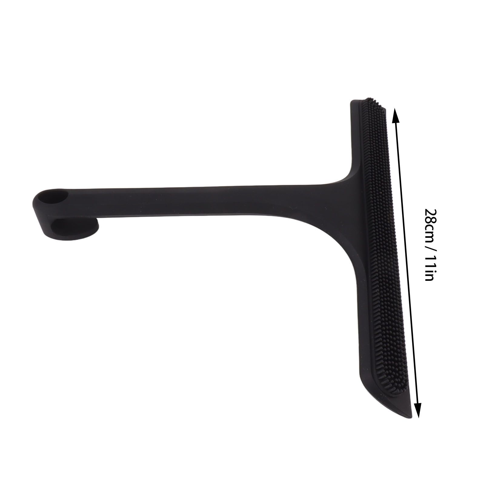 Glass Wiper with Non Slip Handle Silicone Window Cleaner Squeegee for Bathroom view 13
