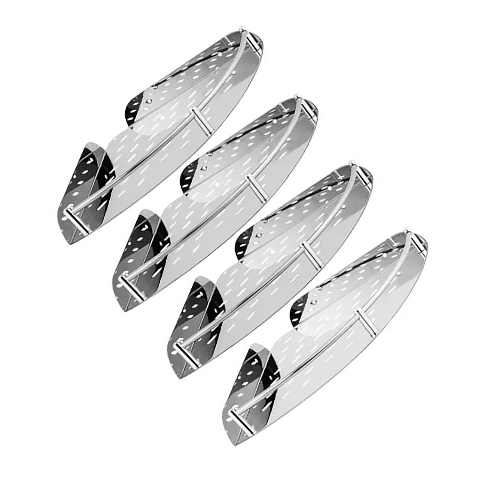 4 Pcs Corner Shower Shelf Stainless Steel Strong Load Bearing Space Saving view 4