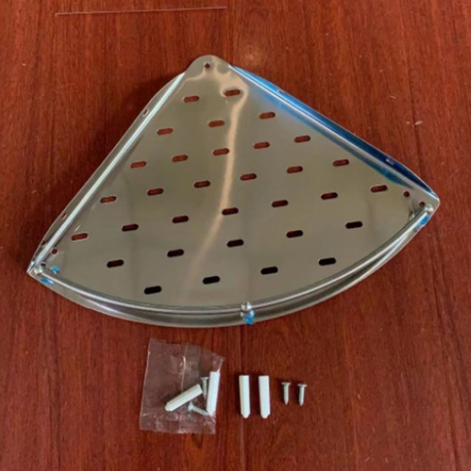 4 Pcs Corner Shower Shelf Stainless Steel Strong Load Bearing Space Saving view 12