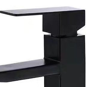 Black Bathroom Faucet Stainless Steel Modern Waterfall Sink Faucet For Home view 11