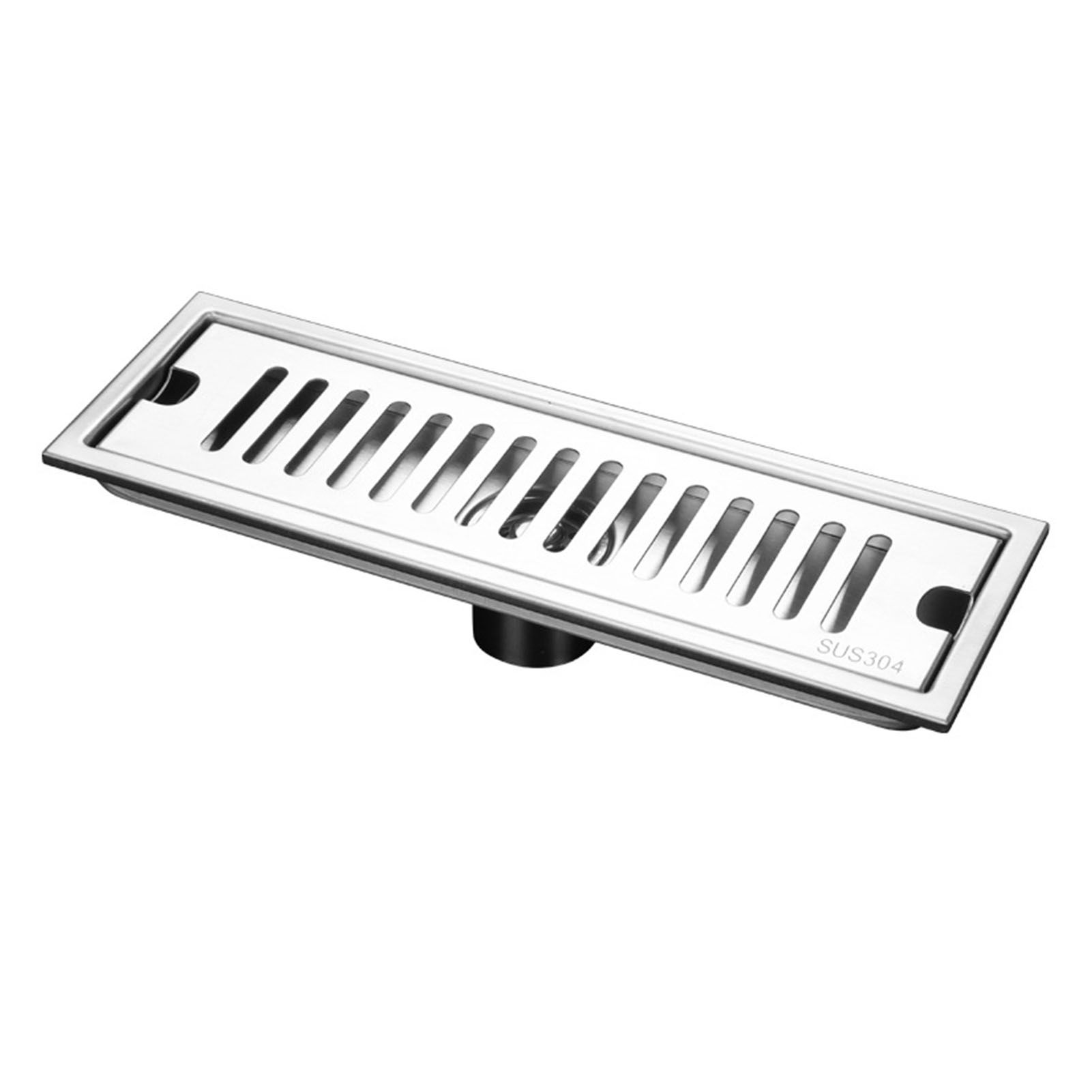 Long Floor Drain Stainless Steel Fast Large Drainage Deodorization Filter for