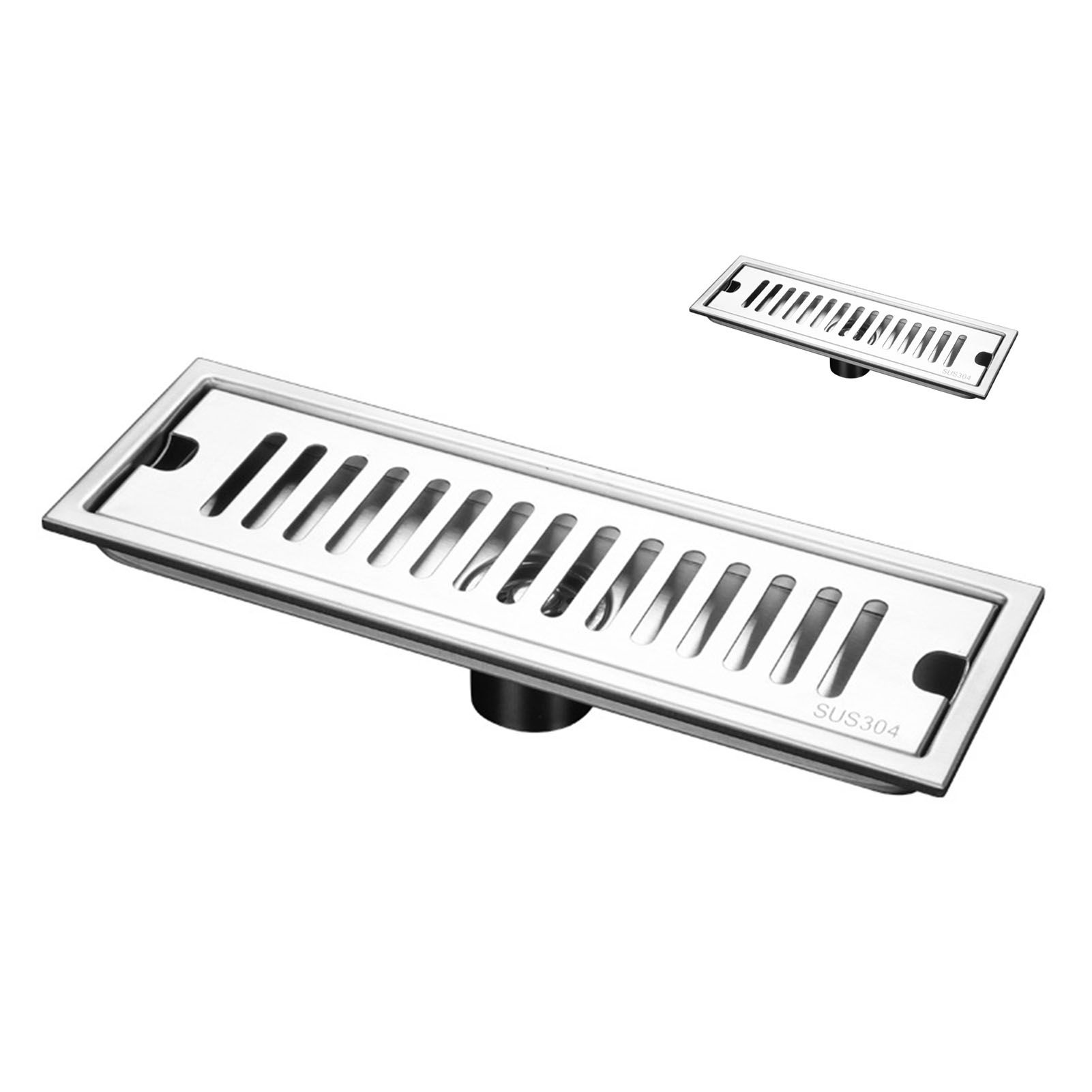 Long Floor Drain Stainless Steel Fast Large Drainage Deodorization Filter for view 2