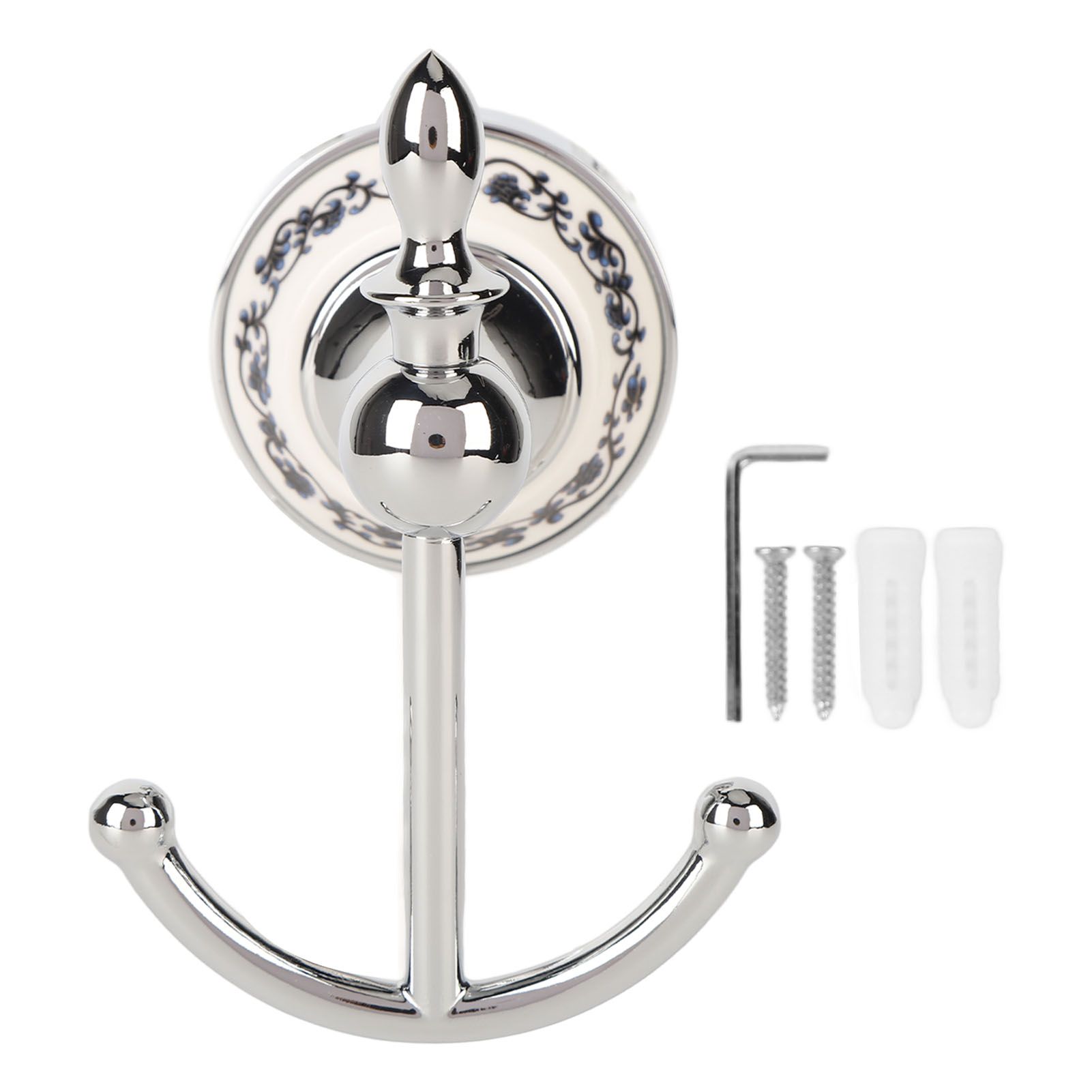 Decorative Wall Hook Multifunctional Space Saving Ceramic Zinc Alloy Wall