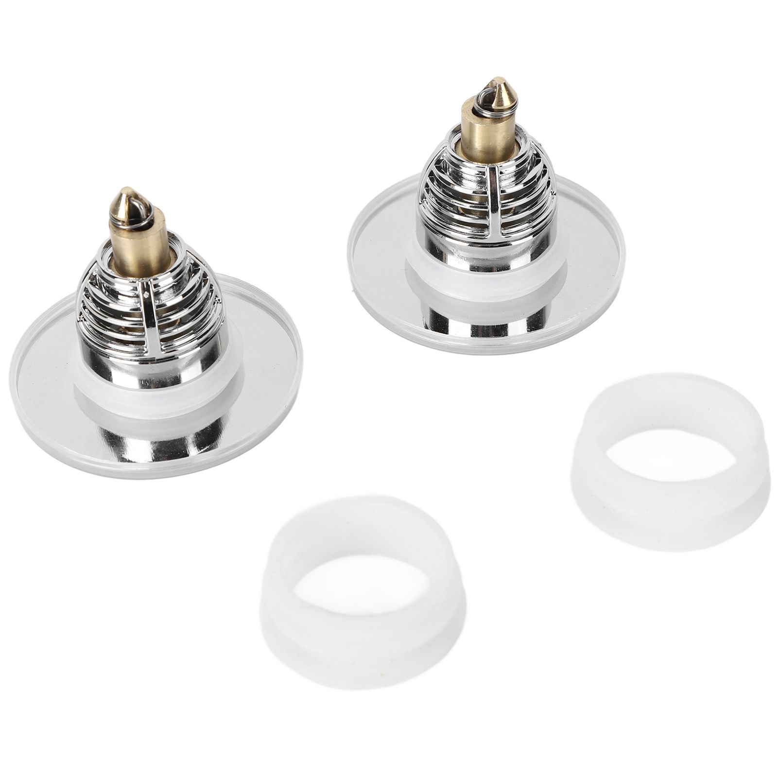2Pcs Bathroom Sink Stopper Basin Pop Up Sink Drain Strainer Plug for Washbasin view 5