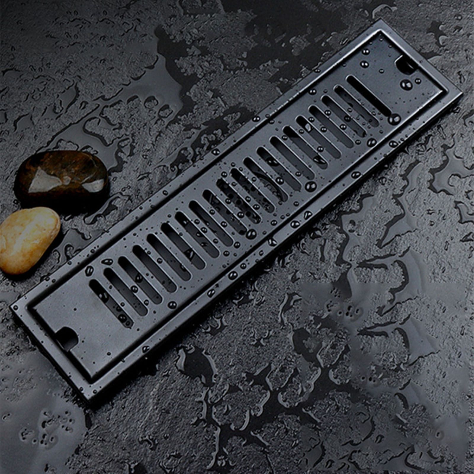 Rectangular Floor Drain 304 Stainless Steel Smooth Surface Fast Drainage view 6