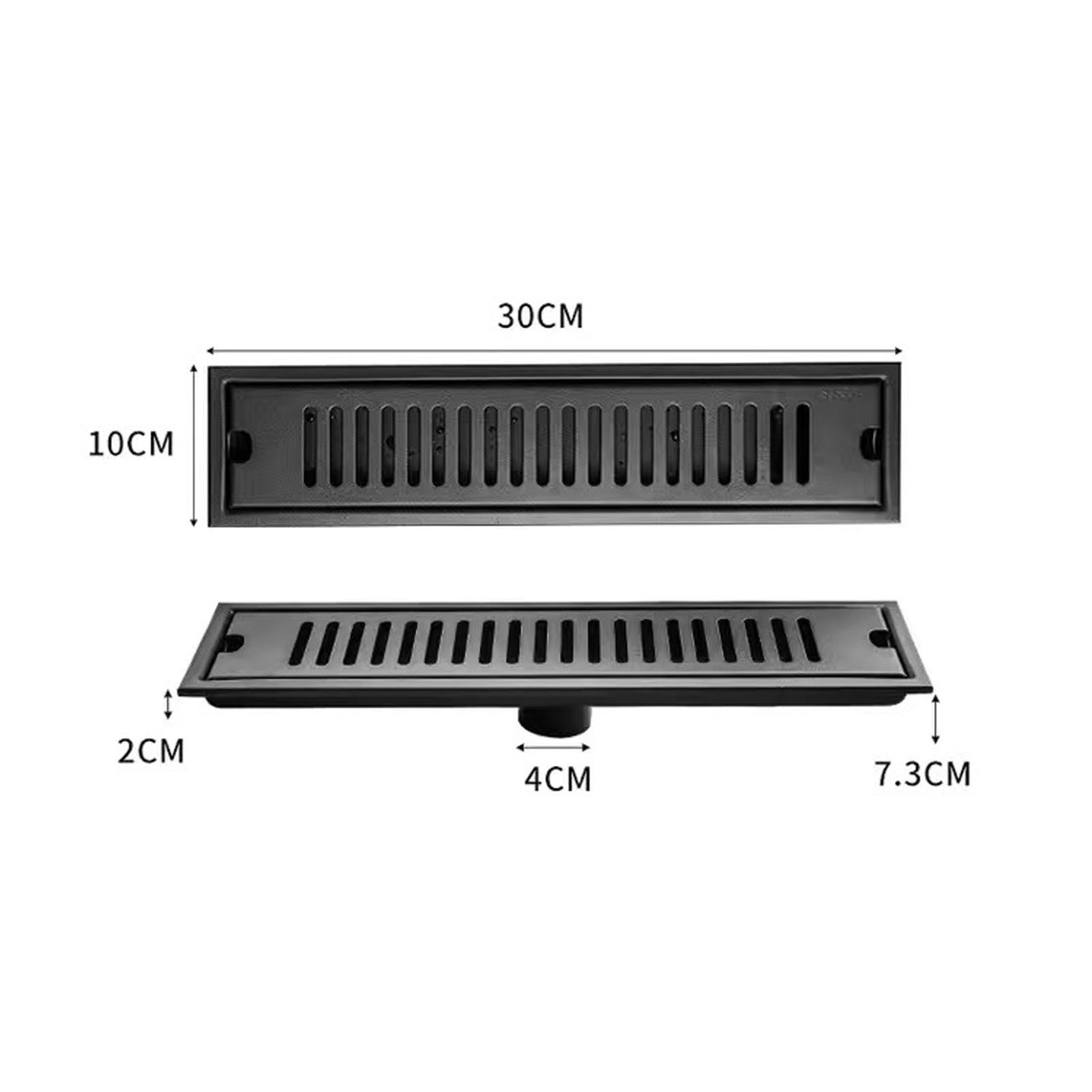 Rectangular Floor Drain 304 Stainless Steel Smooth Surface Fast Drainage view 10