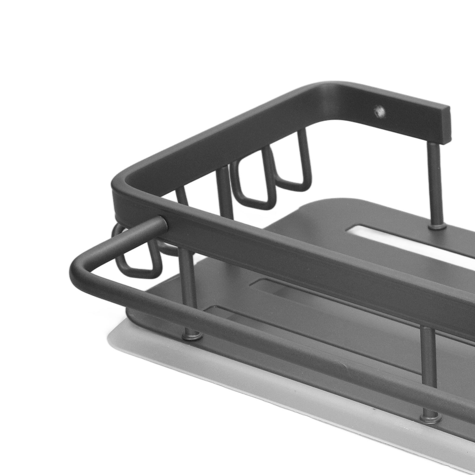 Kitchen Wall Mounted Sink Shelf Punching Free Rustproof Over Sink Dish Drying view 15
