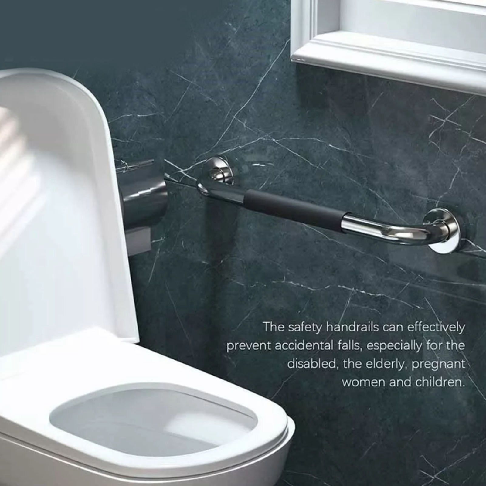 Safety Grab Bars Thickening 304 Stainless Steel Waterproof Slip Resistant view 7