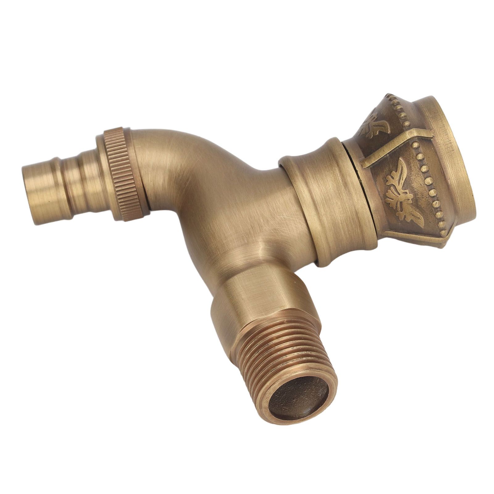 Antique Brass Faucet Bathroom Sink Faucet Cold Hot Water Tap Home Decoration view 10
