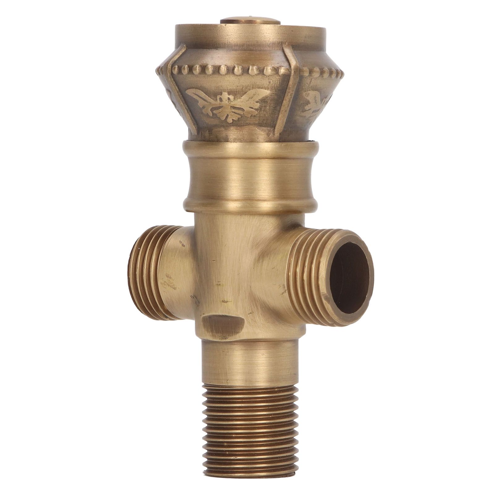 Angle Valve European Antique Style Cold Hot Water Faucet Turn Angle Water Stop view 5