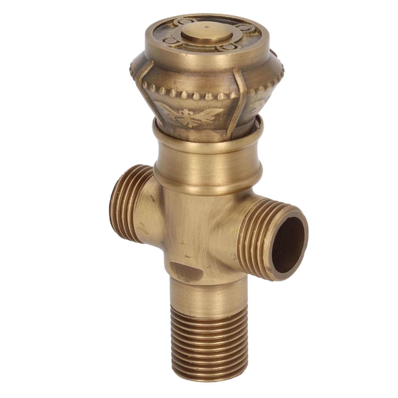Angle Valve European Antique Style Cold Hot Water Faucet Turn Angle Water Stop view 6