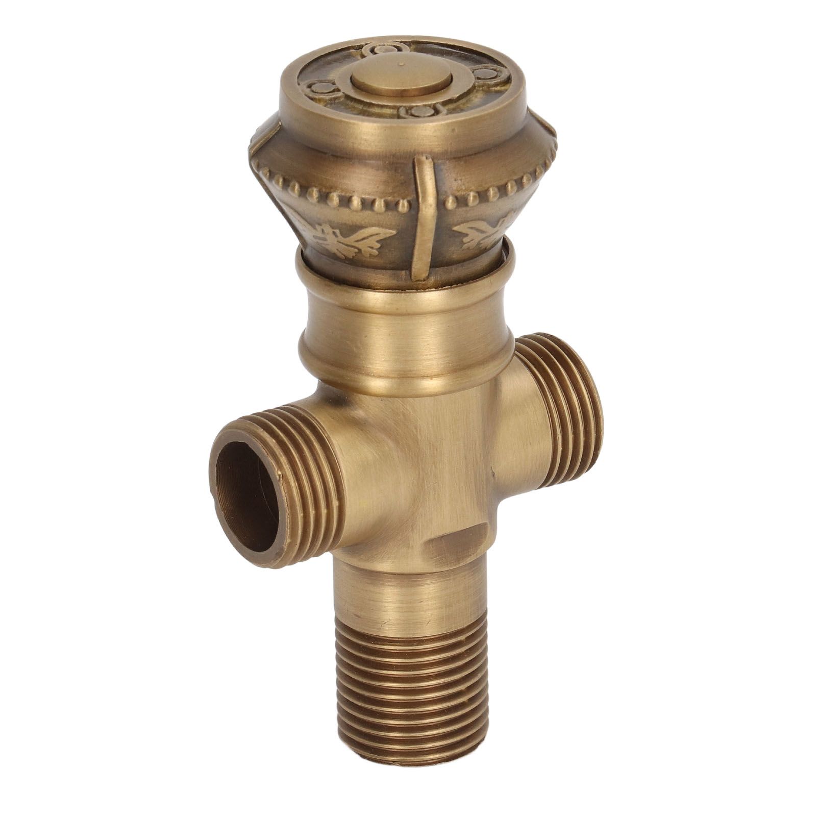 Angle Valve European Antique Style Cold Hot Water Faucet Turn Angle Water Stop view 7