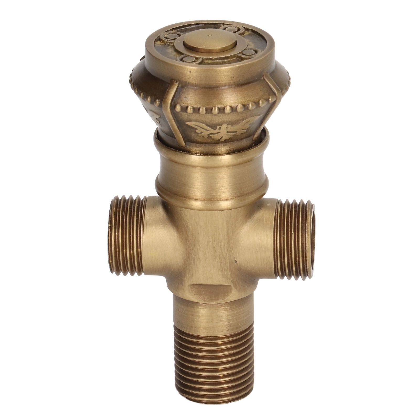 Angle Valve European Antique Style Cold Hot Water Faucet Turn Angle Water Stop view 8