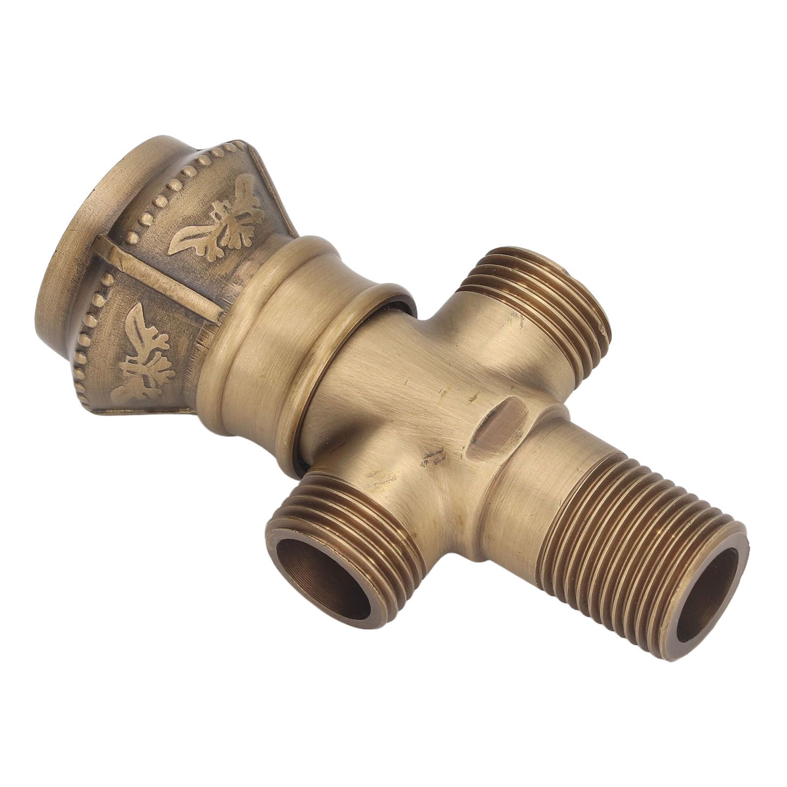Angle Valve European Antique Style Cold Hot Water Faucet Turn Angle Water Stop view 9