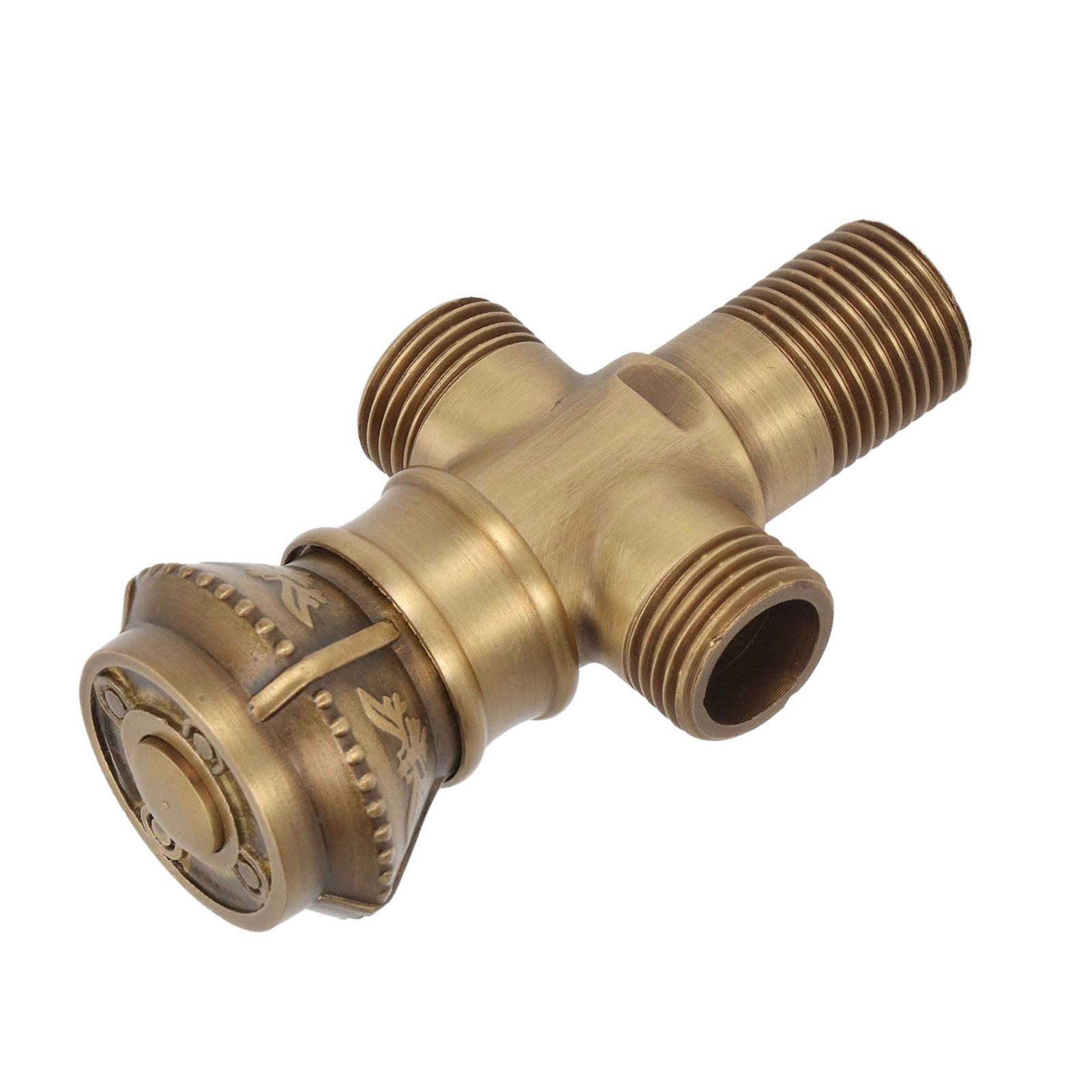 Angle Valve European Antique Style Cold Hot Water Faucet Turn Angle Water Stop view 14