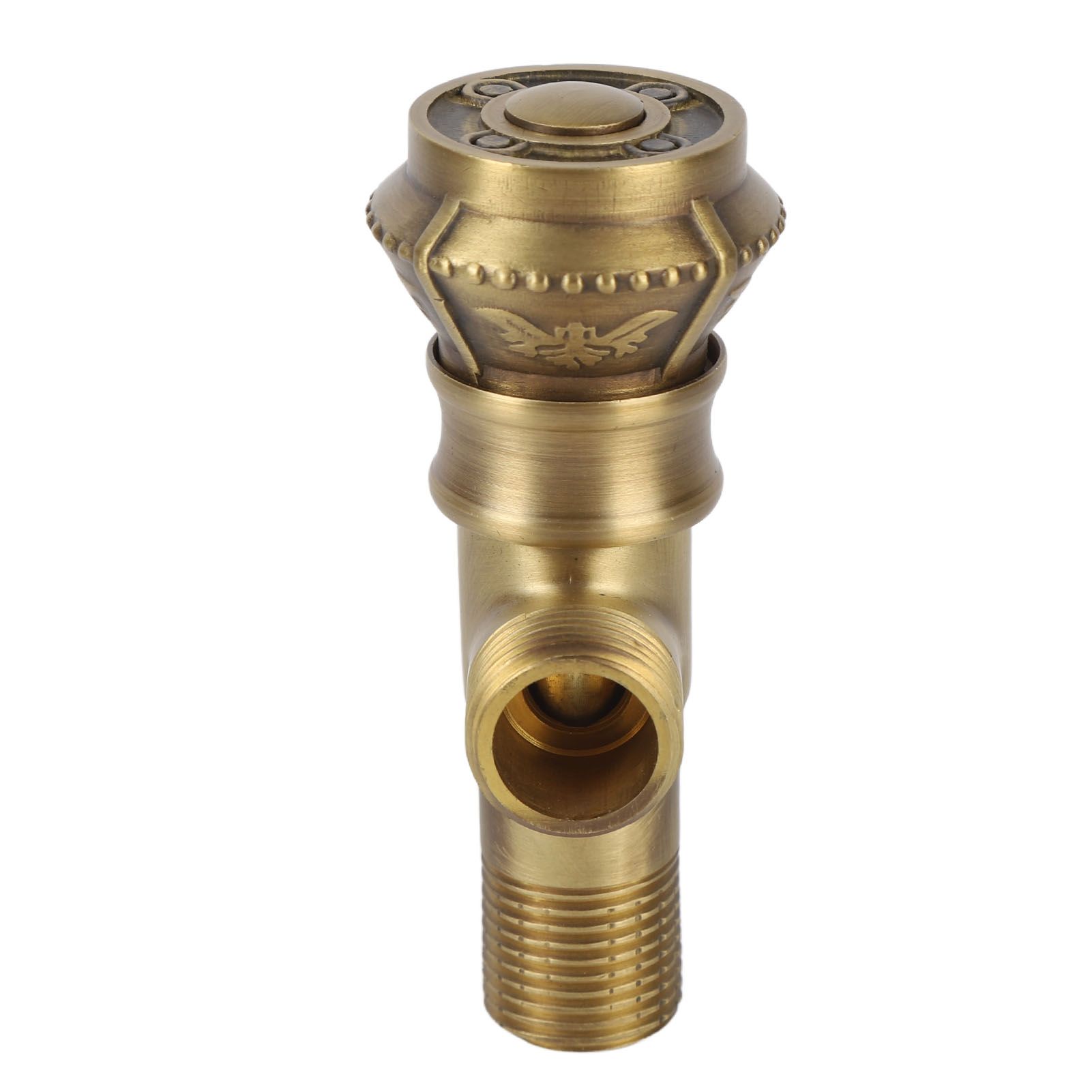 Angle Valve Vintage European Style Brass Cold Hot Water Stop Valve for Water view 5