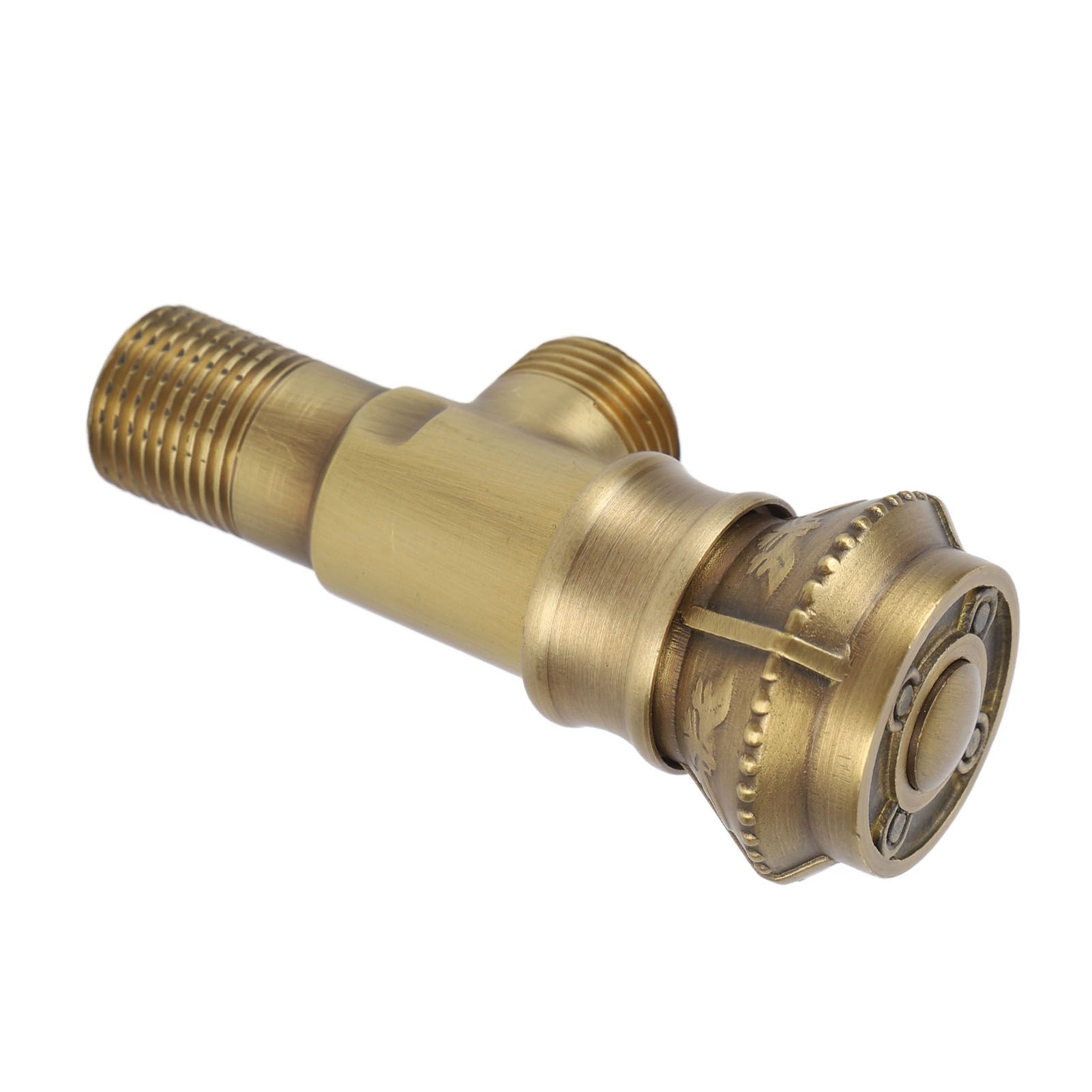 Angle Valve Vintage European Style Brass Cold Hot Water Stop Valve for Water view 14