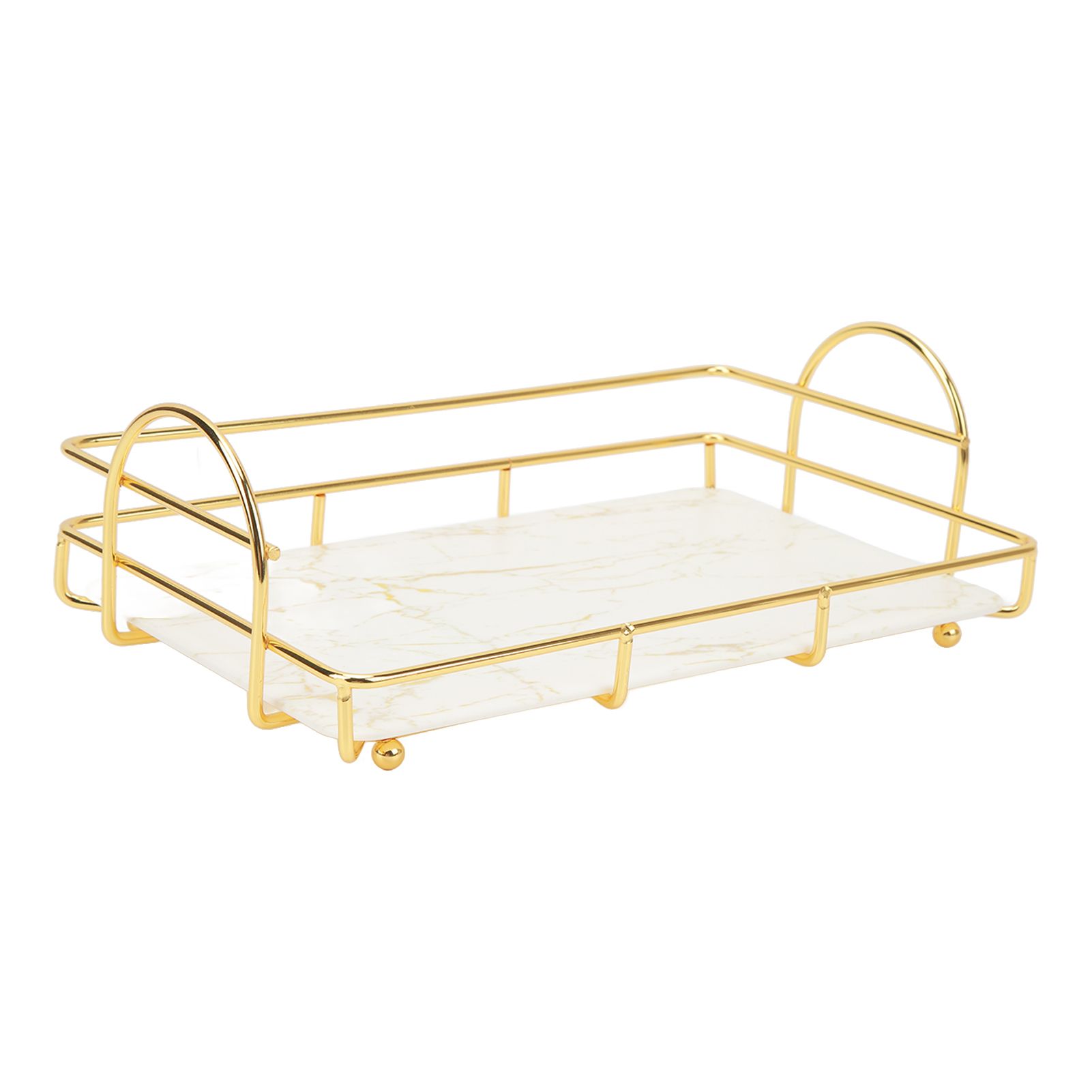 Countertop Organizer Cosmetics Storage Shelf Rack Home Decoration for Bathroom view 3