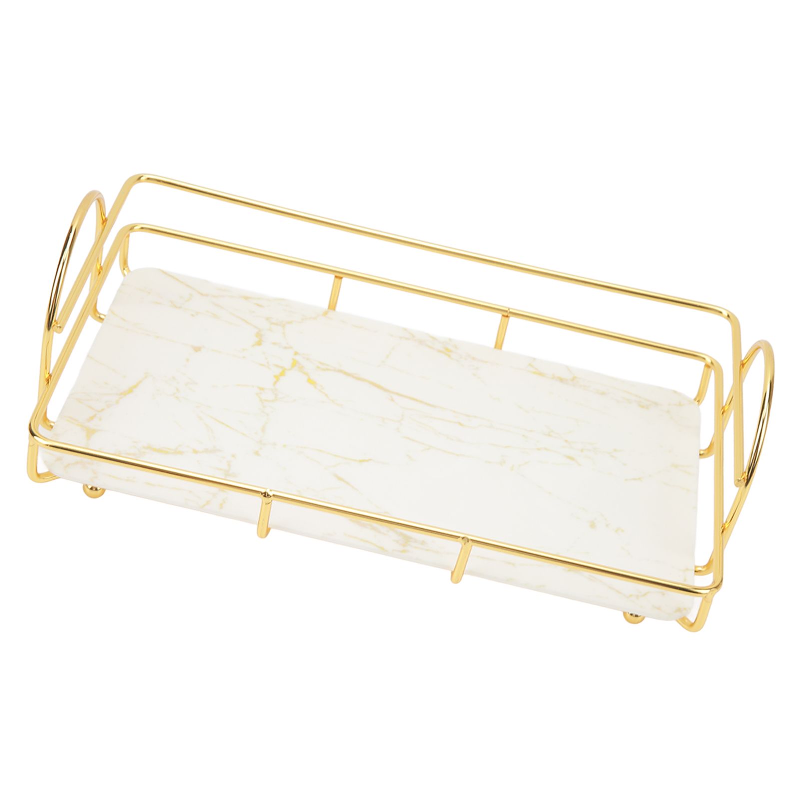 Countertop Organizer Cosmetics Storage Shelf Rack Home Decoration for Bathroom view 4