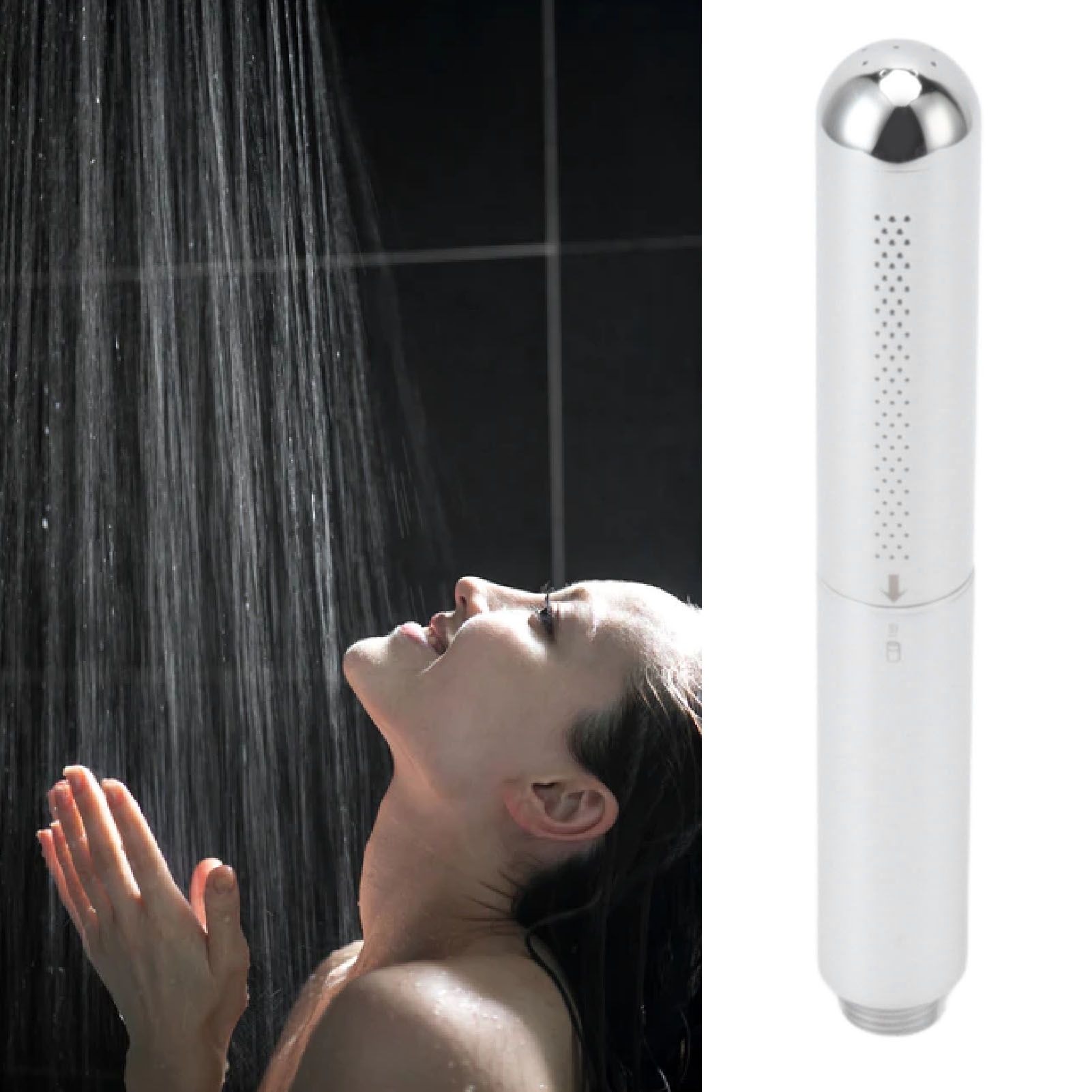 Pressurized Shower Nozzle Full Copper Shower Head Detachable Shower Head view 12