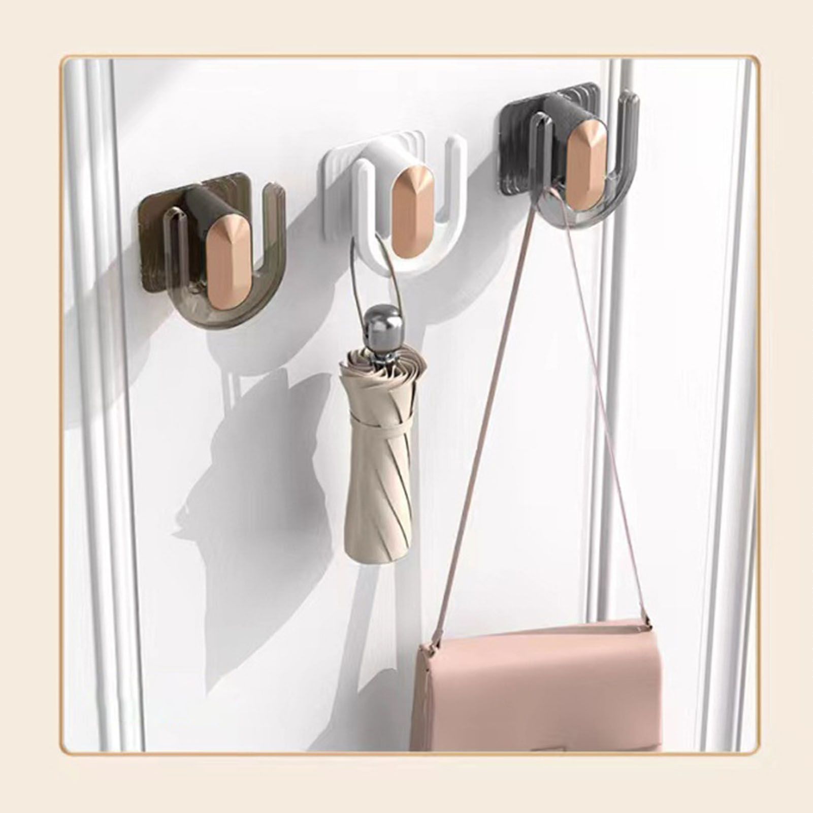 Slipper Hook Wall Mounted Drill Free Multifunctional Hanger Hook for Entrance view 11